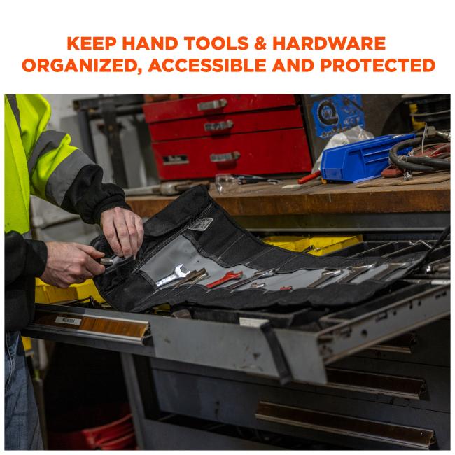 Keep hand tools and hardware organized, accessible and protected.