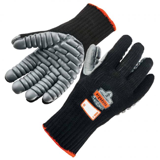 9000 Black Lightweight Anti-Vibration Gloves