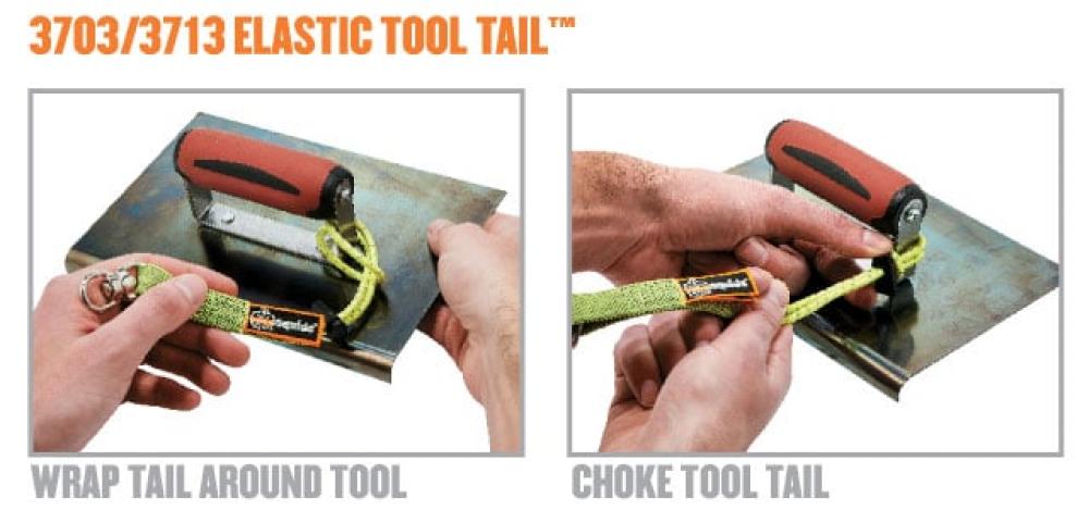 Elastic tool tail
