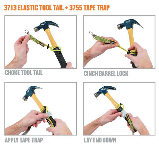 Ergodyne Tool Attachment - Tail and Tape