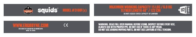 Tool Lanyard Marked Labels