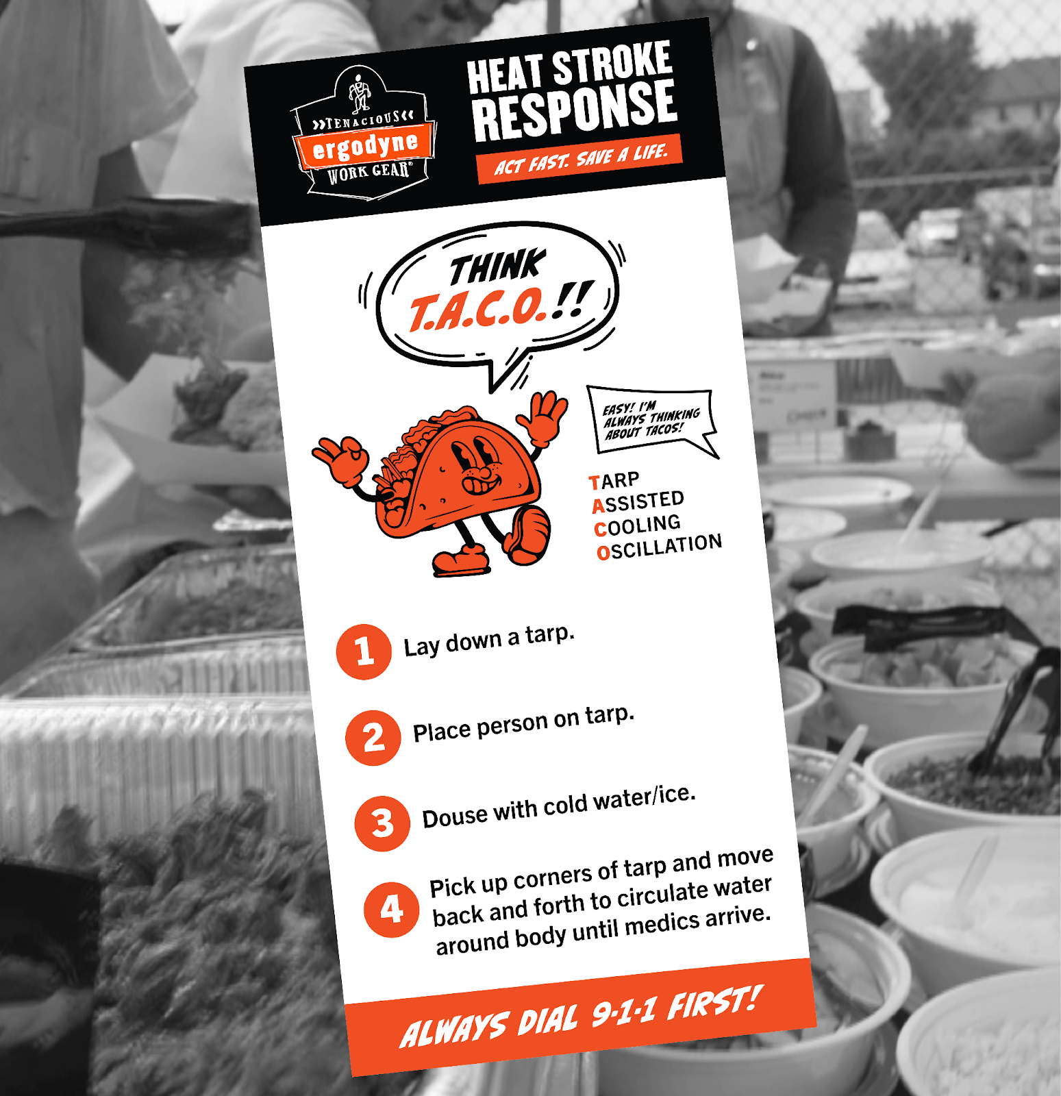 Tarp assisted cooling oscillation