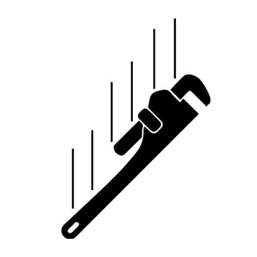 falling wrench icon