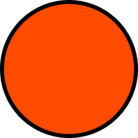 Fluroescent orange