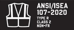 ANSI/ISEA 107-2020 Type R Class 2 Non-FR