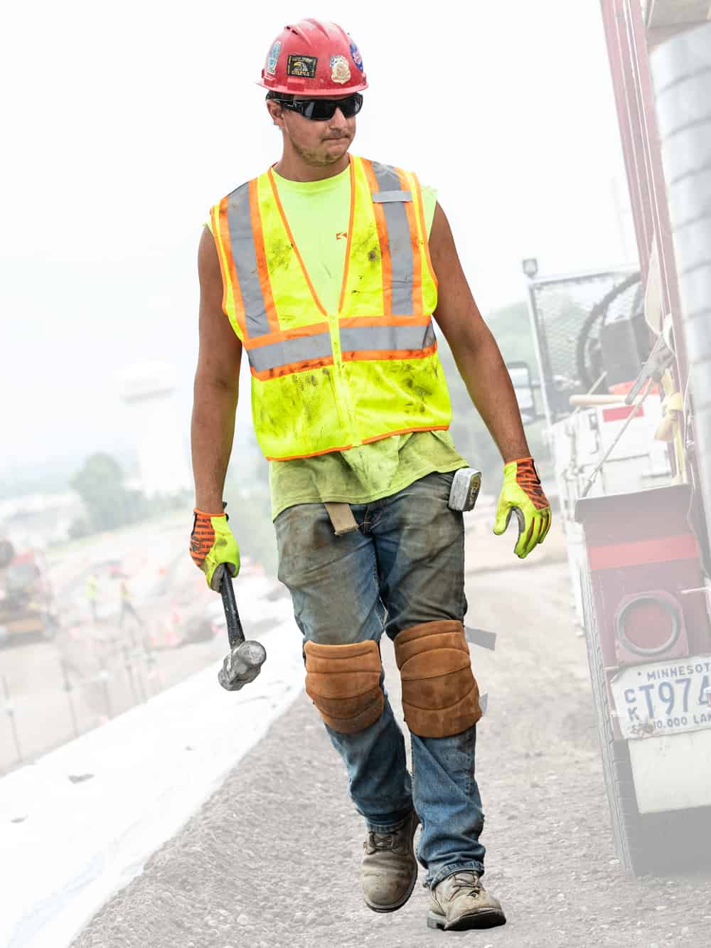 Road worker