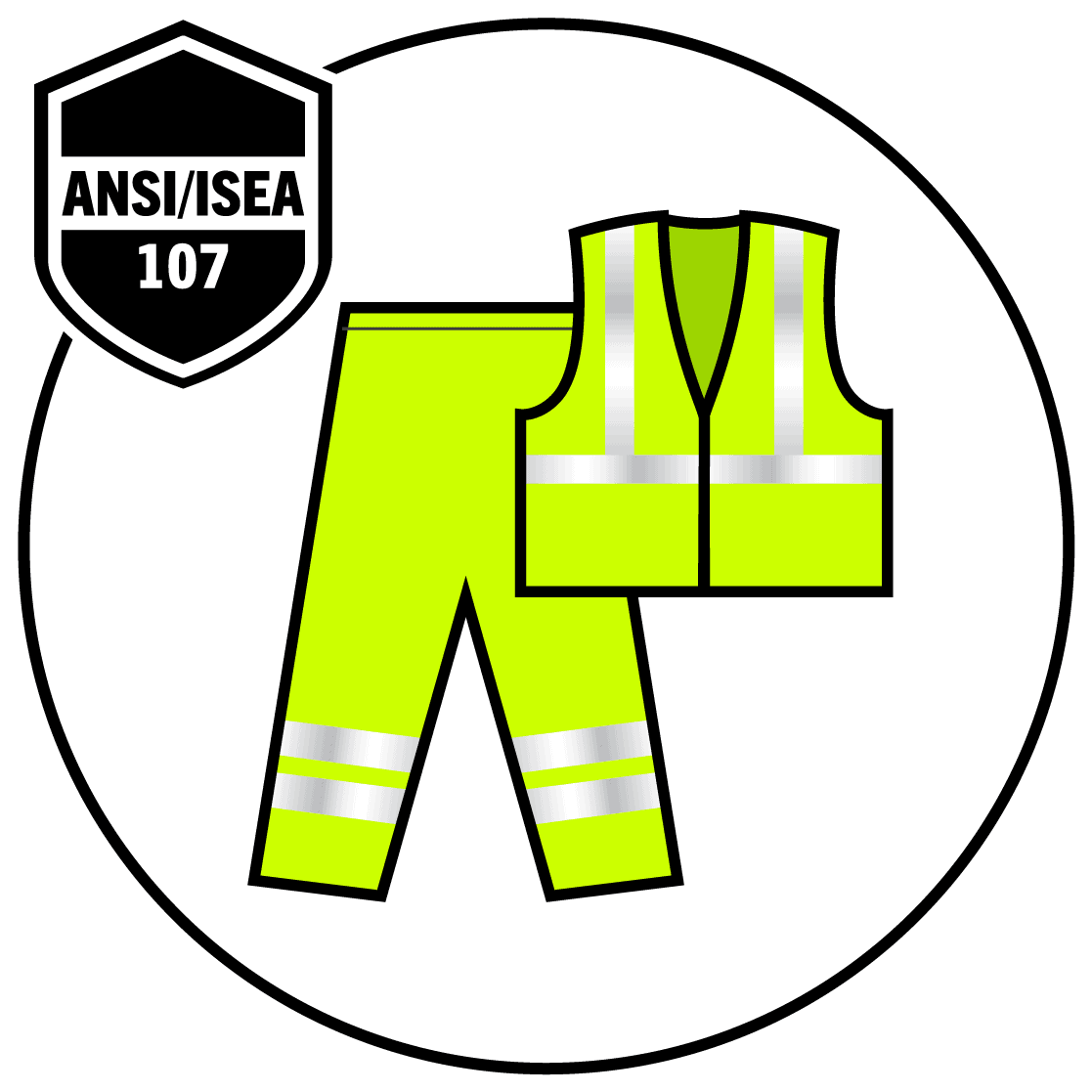 ANSI/ISEA 107-2020 hi vis