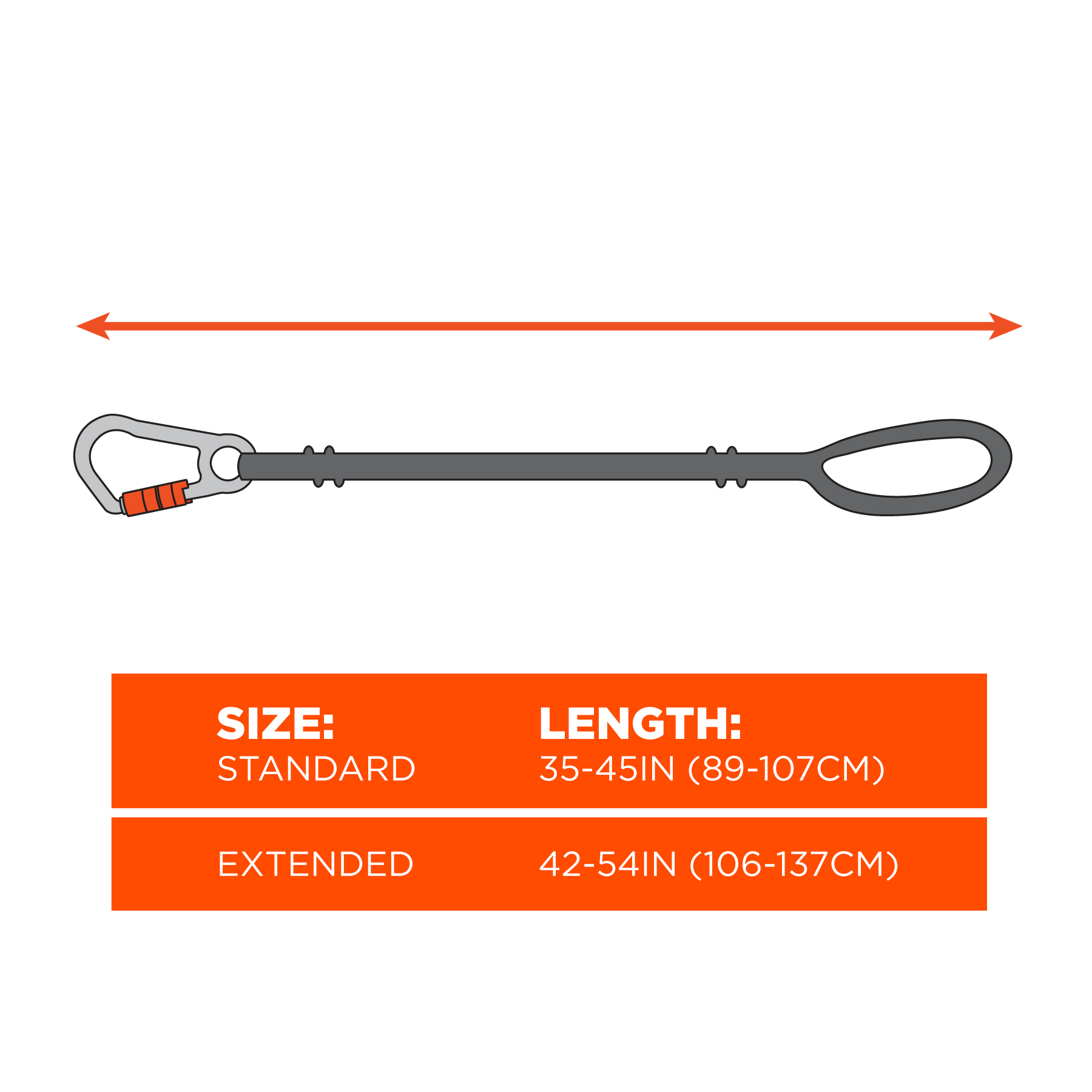 Single Carabiner Tool Lanyard