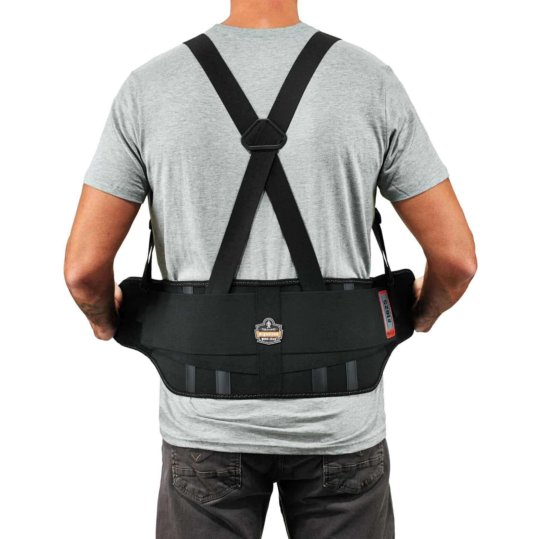 Elastic Back Support Brace, Contoured 7.5 Back