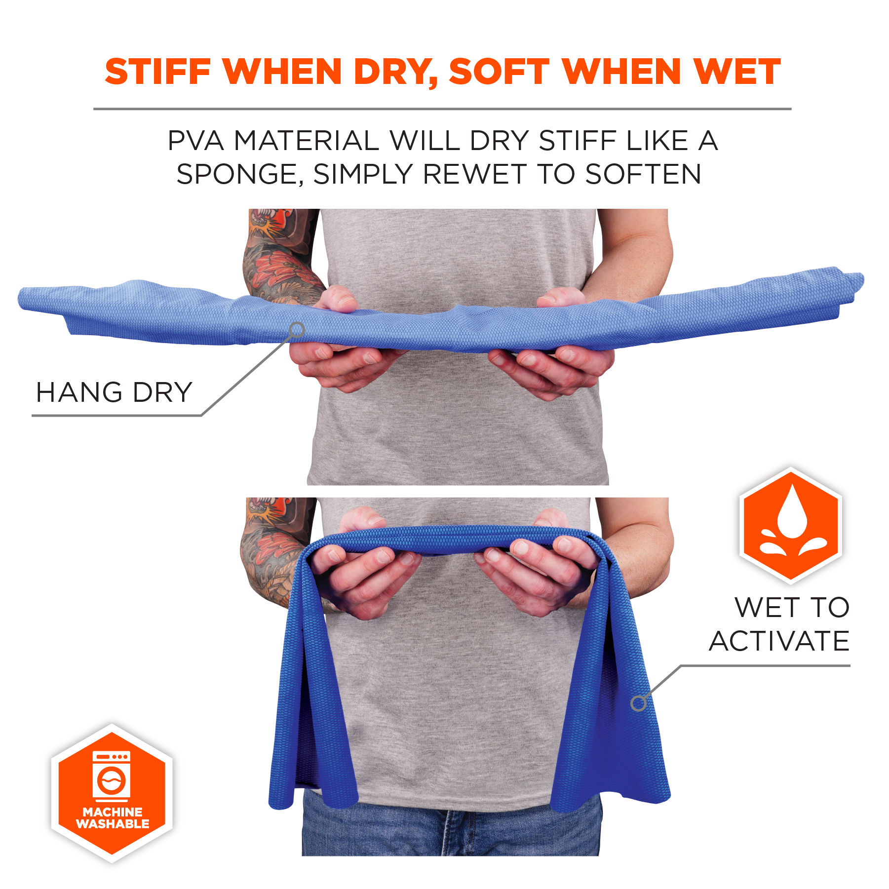 Evaporative Cooling Towel