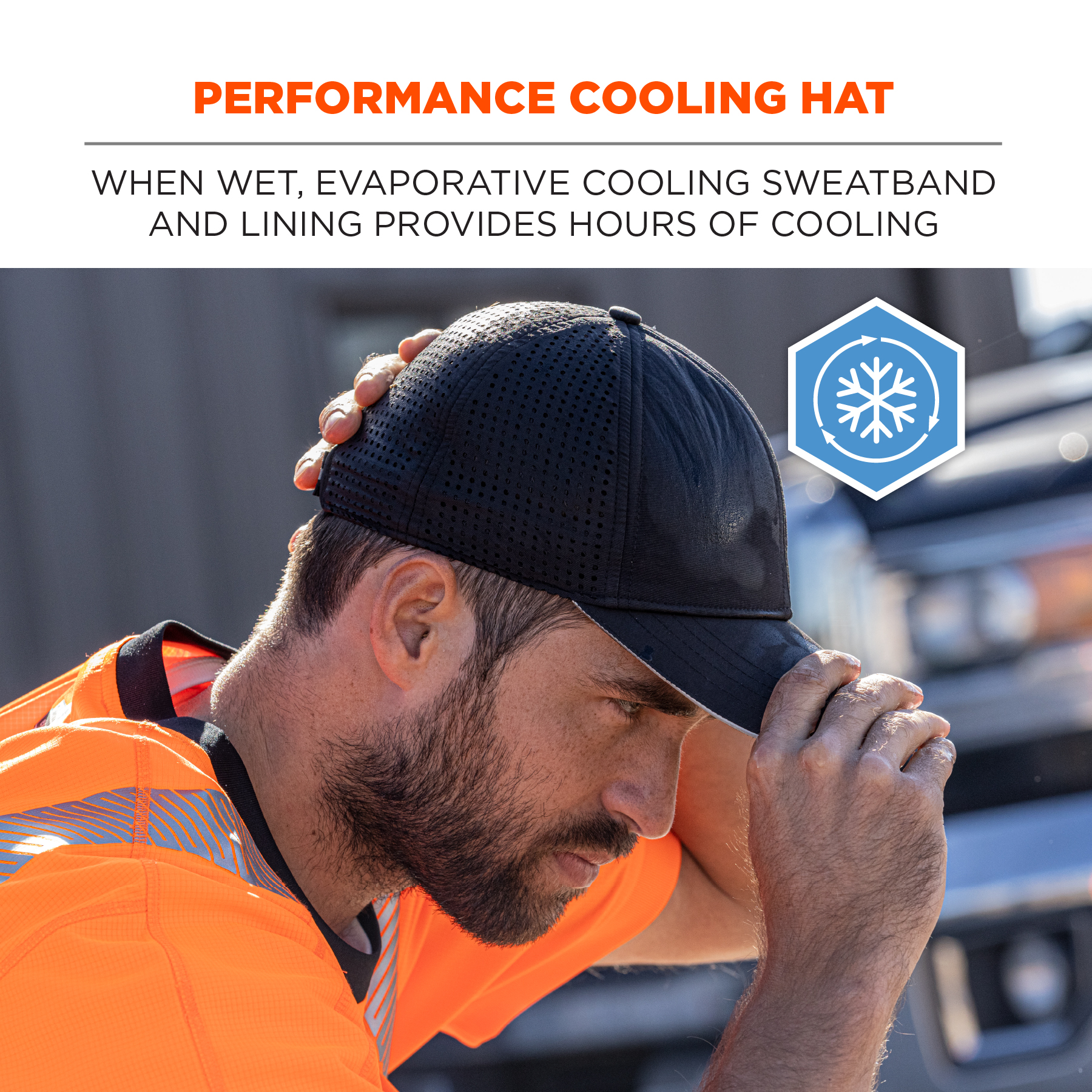 ICED Cap- Cooling Hat for Ice