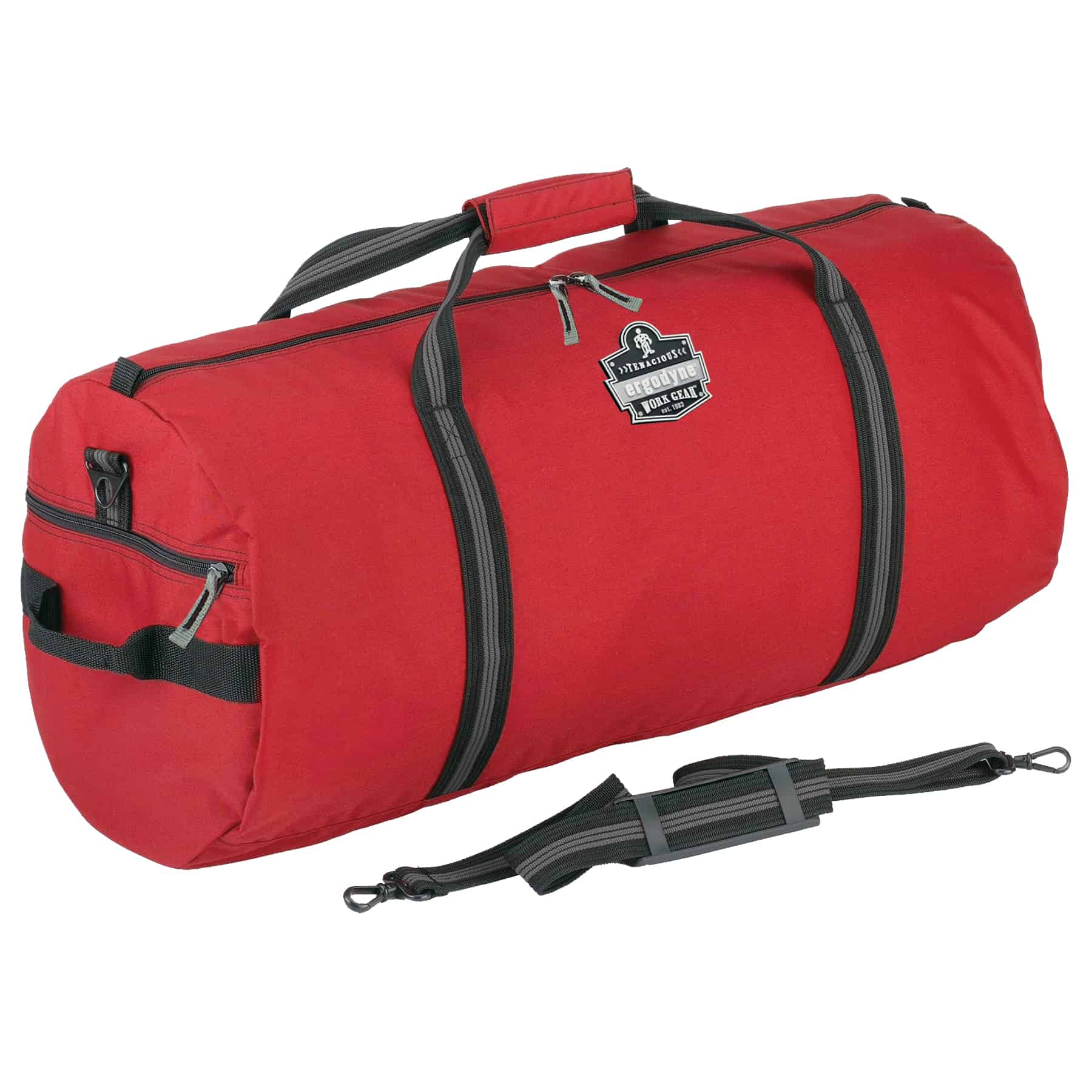 Red Gear Duffle Bag, Small to Large Sizes