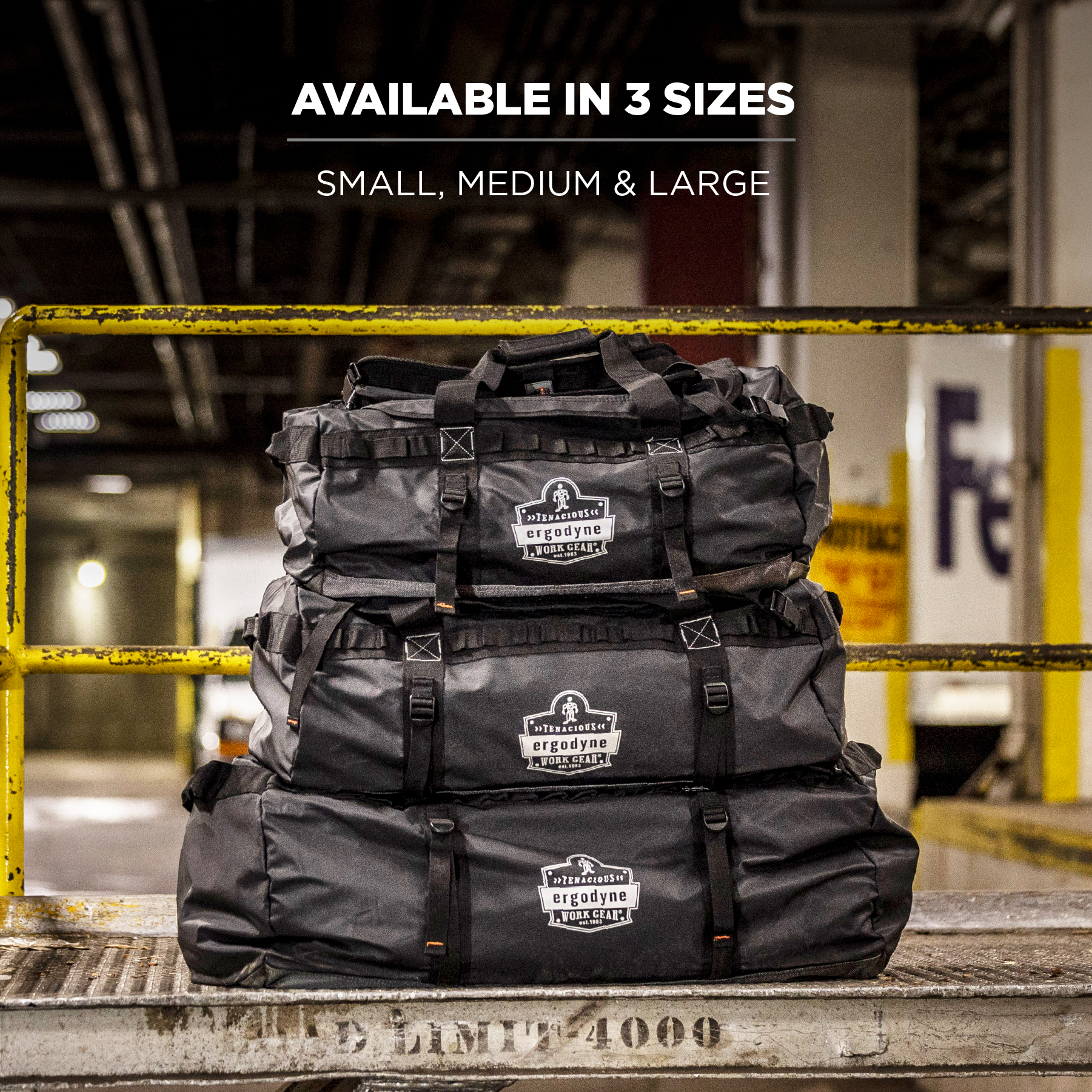 Gear Duffle Bag, Small to Large Sizes