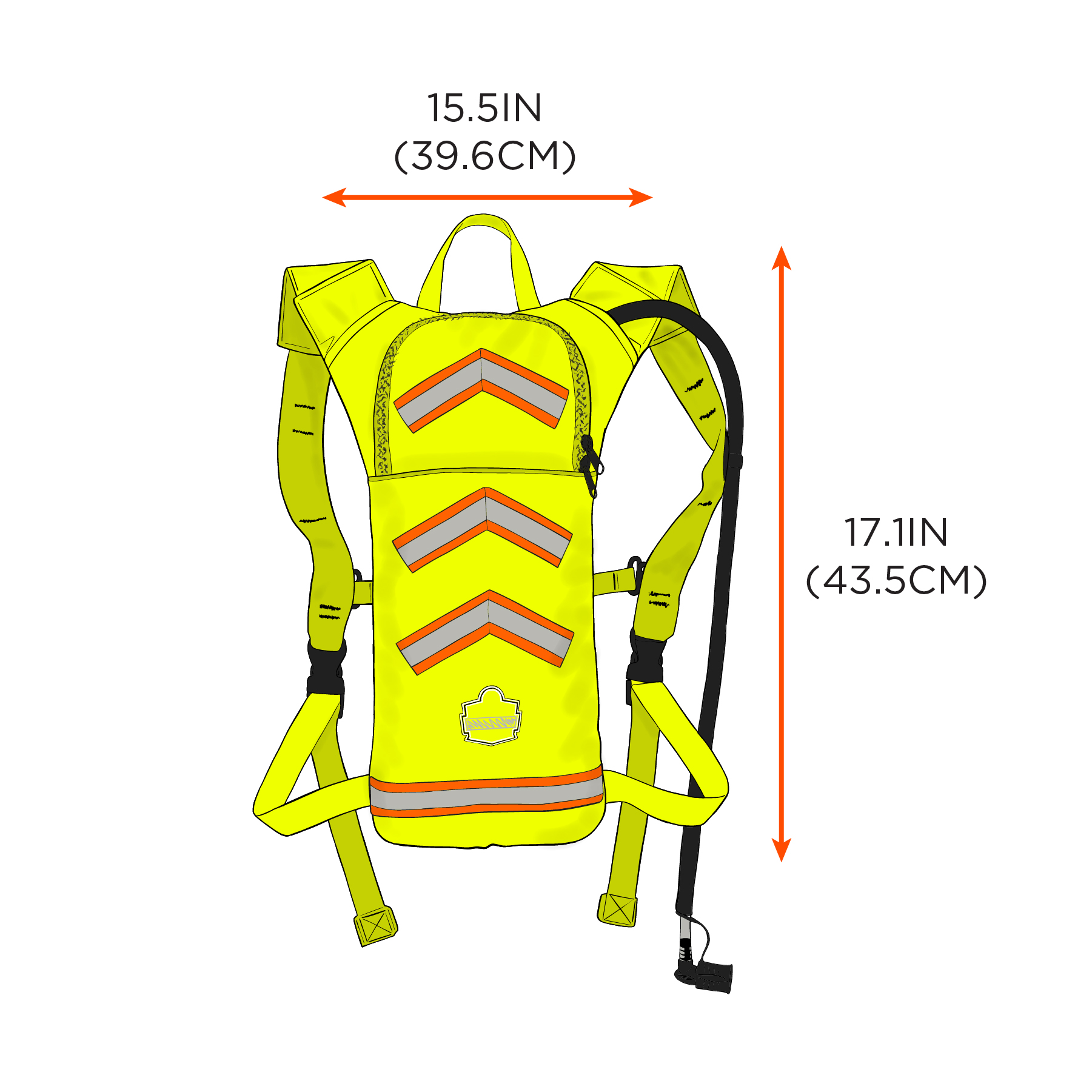 Hydration Backpack Low Profile Ergodyne
