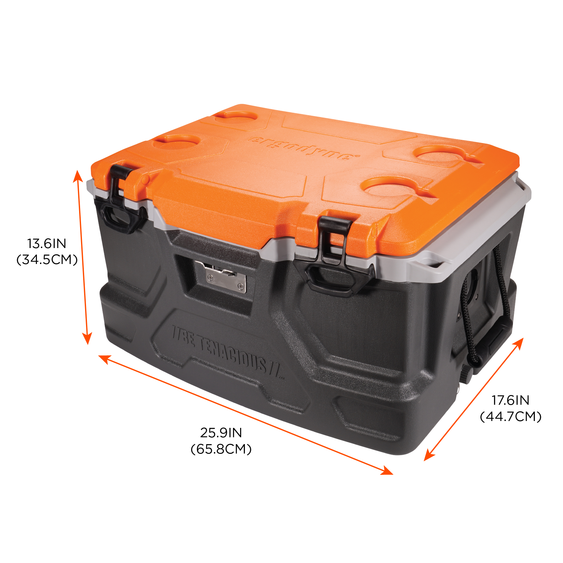 Industrial Hard Sided Cooler - 48 Quart