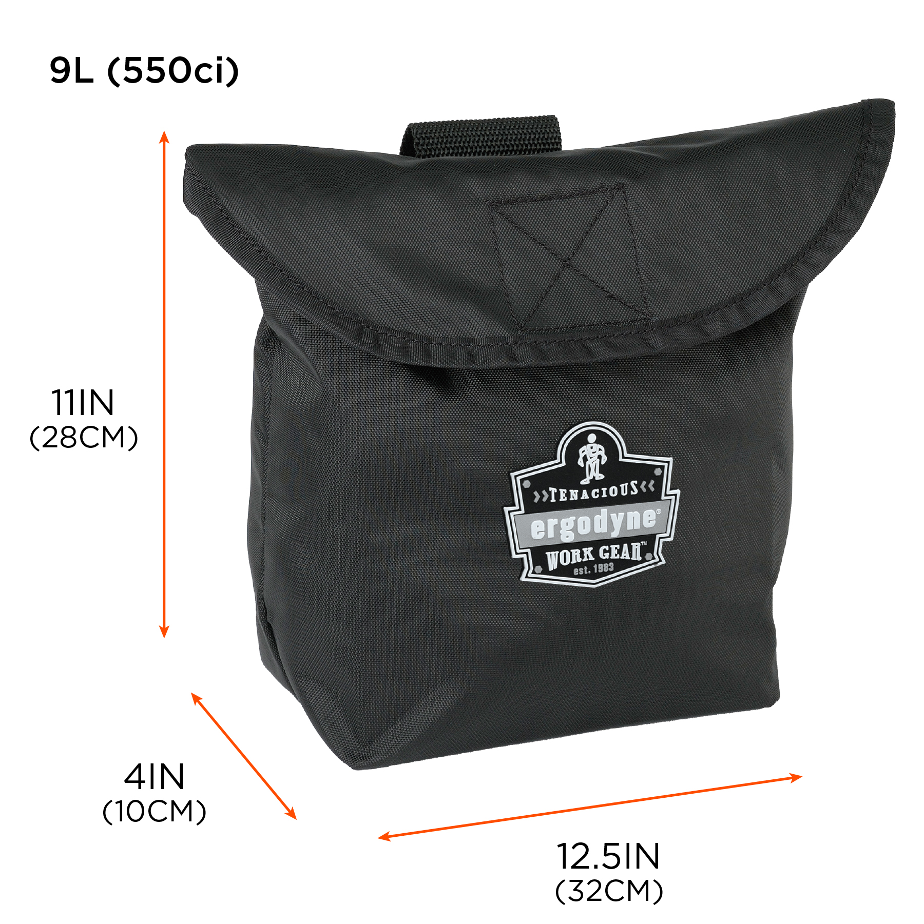 Full Face Respirator Bag - Zipper Magnetic