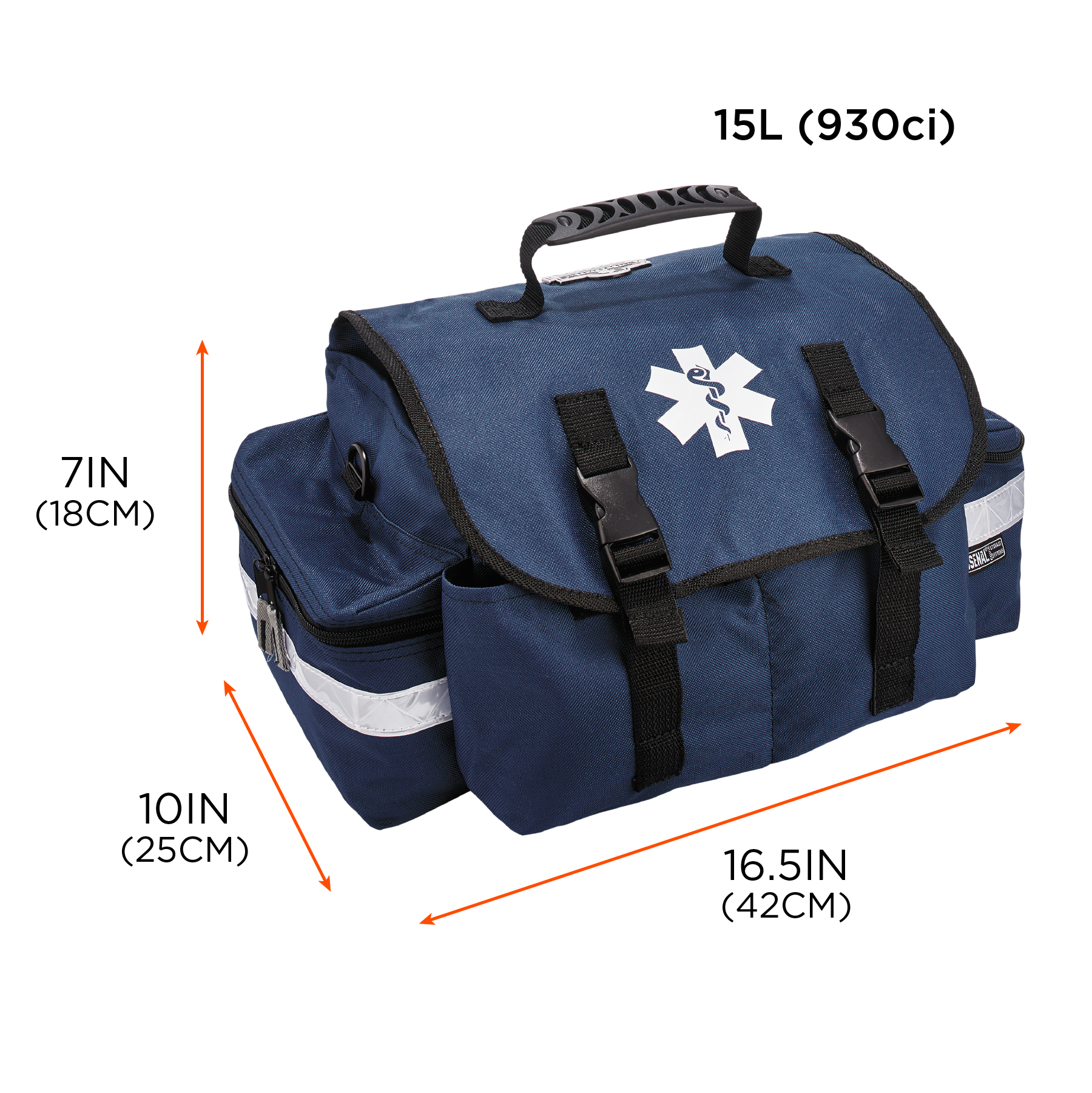 First Responder EMS Jump Bag - 15L
