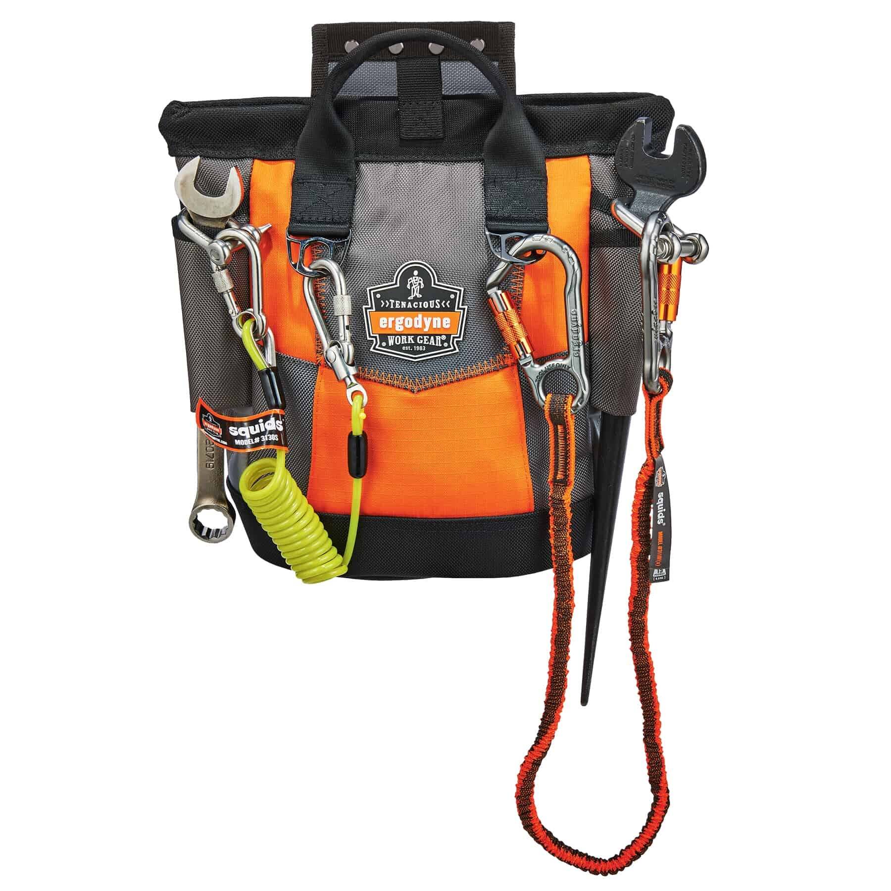 Topped Tool Pouch with Snap-Hinge Closure