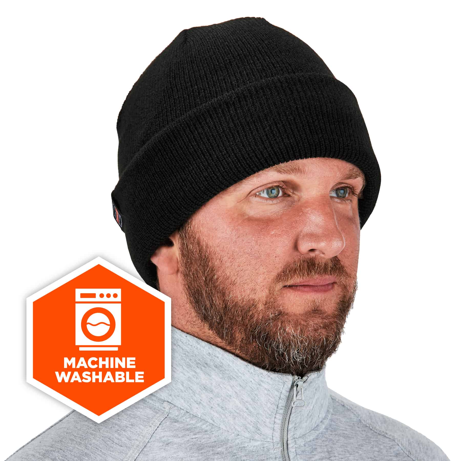 Daily Knit Ribbed Beanie and Running Soft Cap Ultimate Thermal Retention Headwear A-SAFETY Hi Viz Skull Cap 