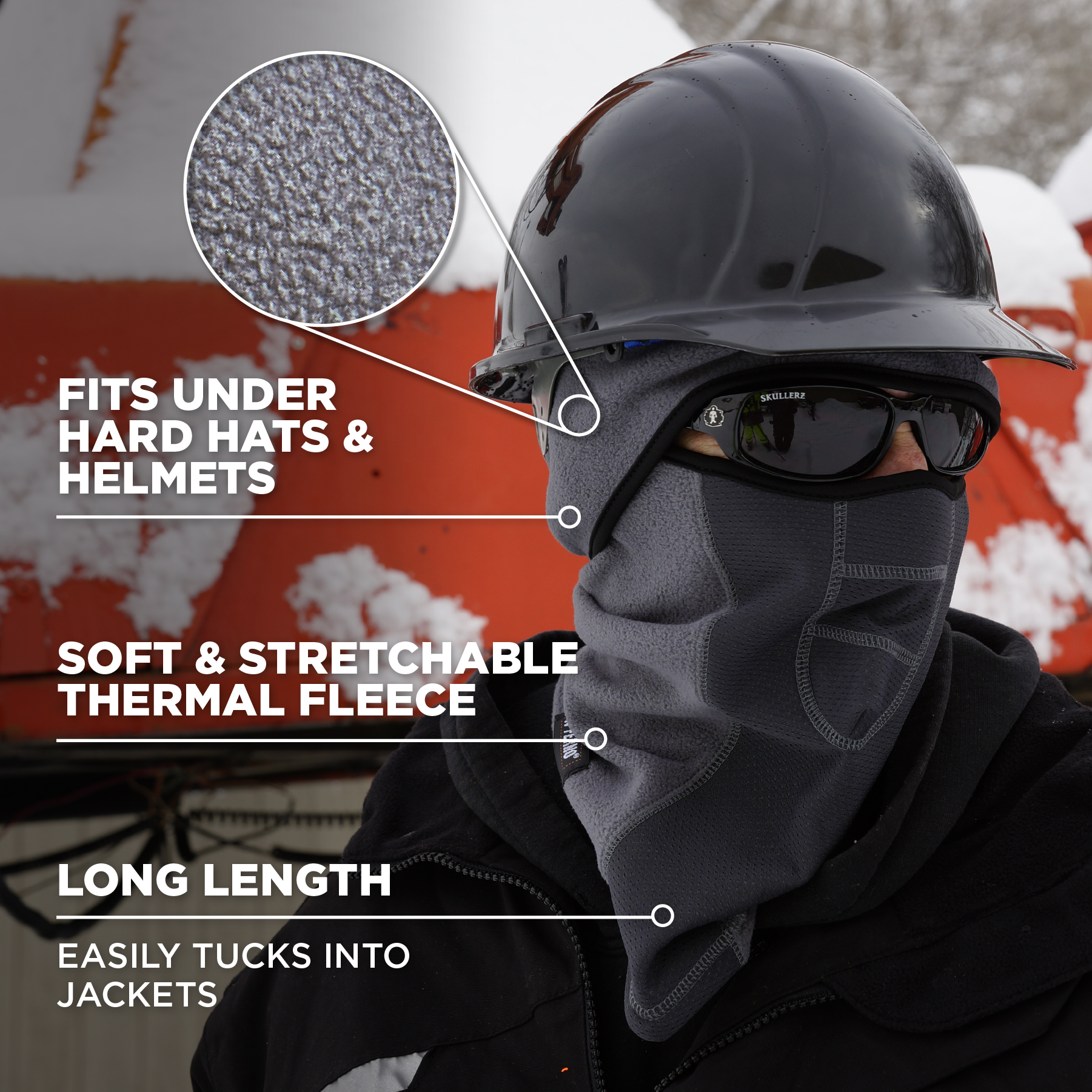 Wind-Proof Fleece Balaclava Face Mask