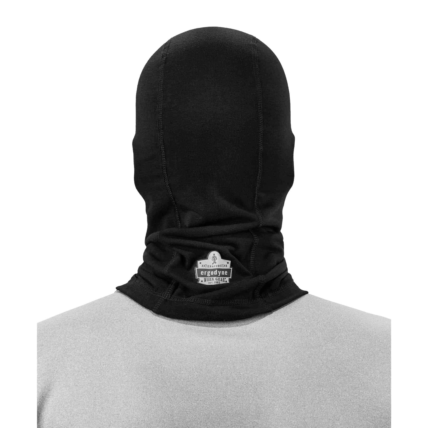 Wind-Resistant Face Mask Ergodyne N-Ferno Grey/ Black Winter Ski Mask Balaclava 