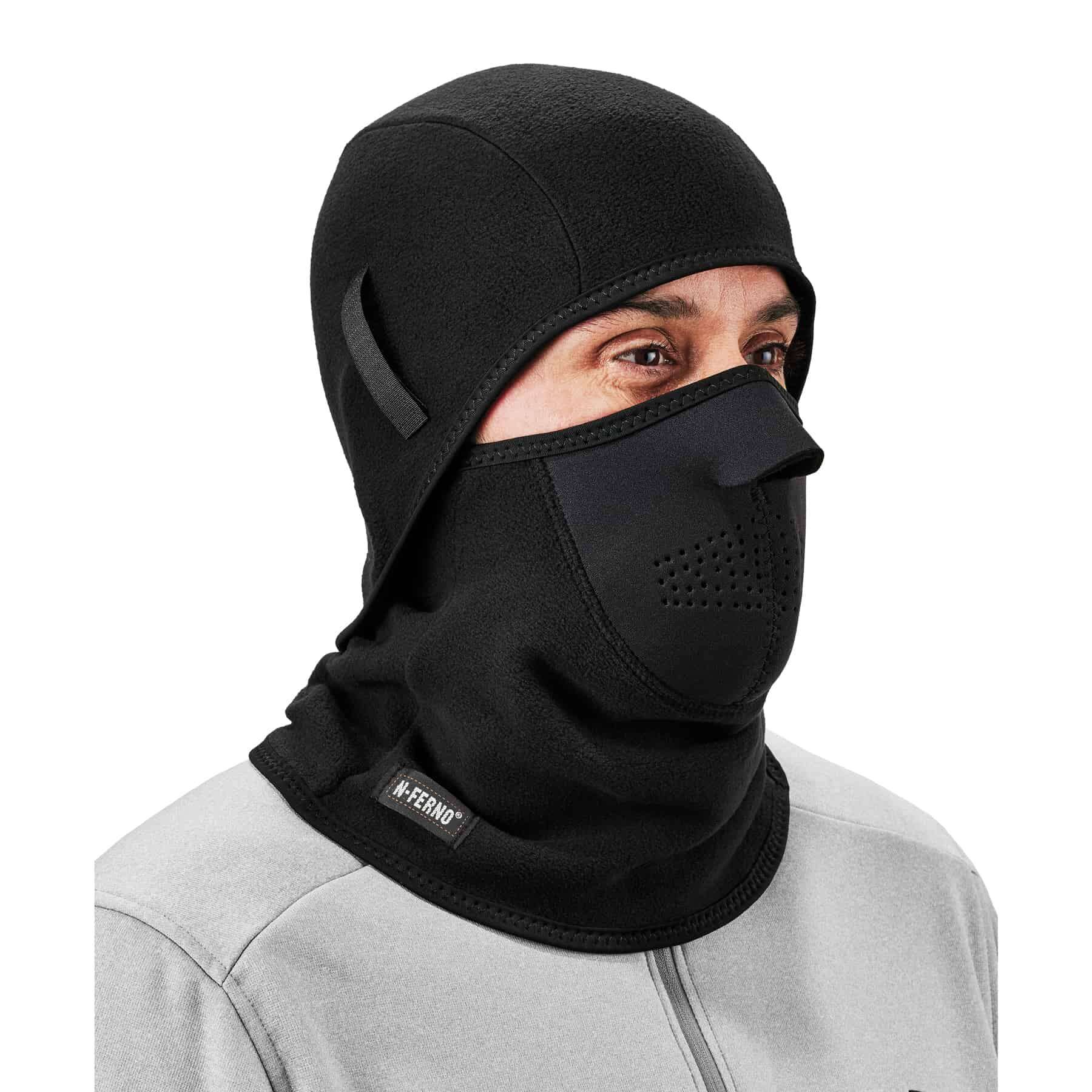 Two Piece Fleece Neoprene Balaclava Face Mask | Ergodyne