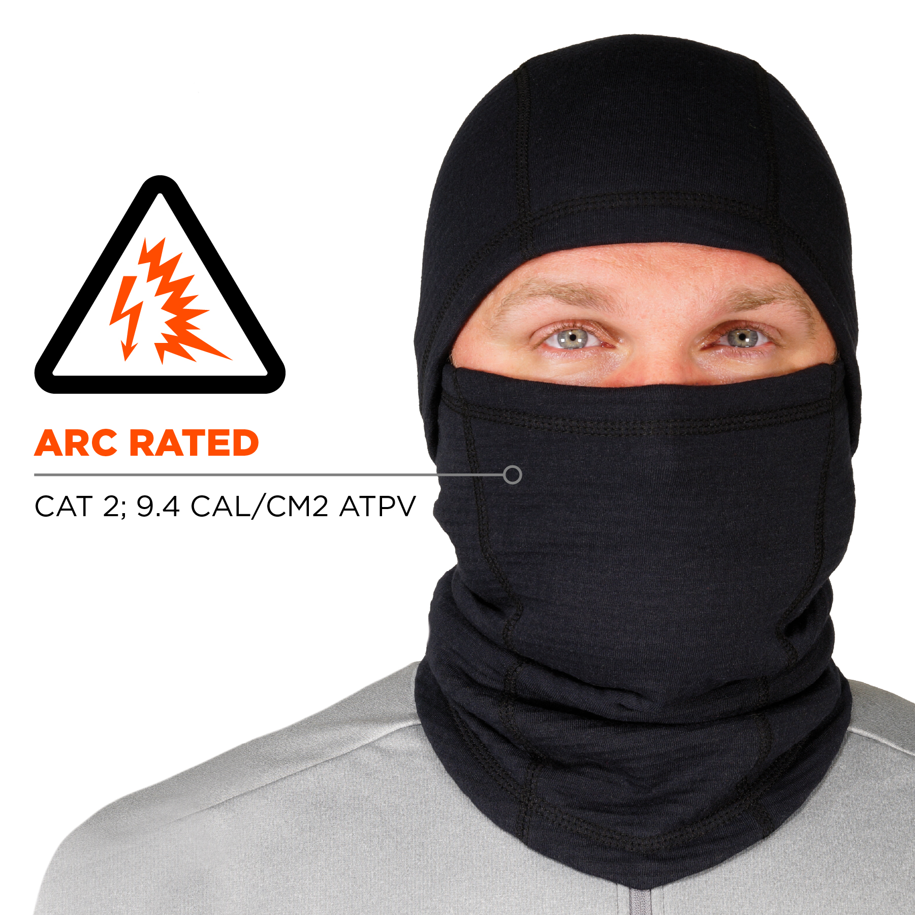 Flame Resistant FR Balaclava - 100%C - 7 oz