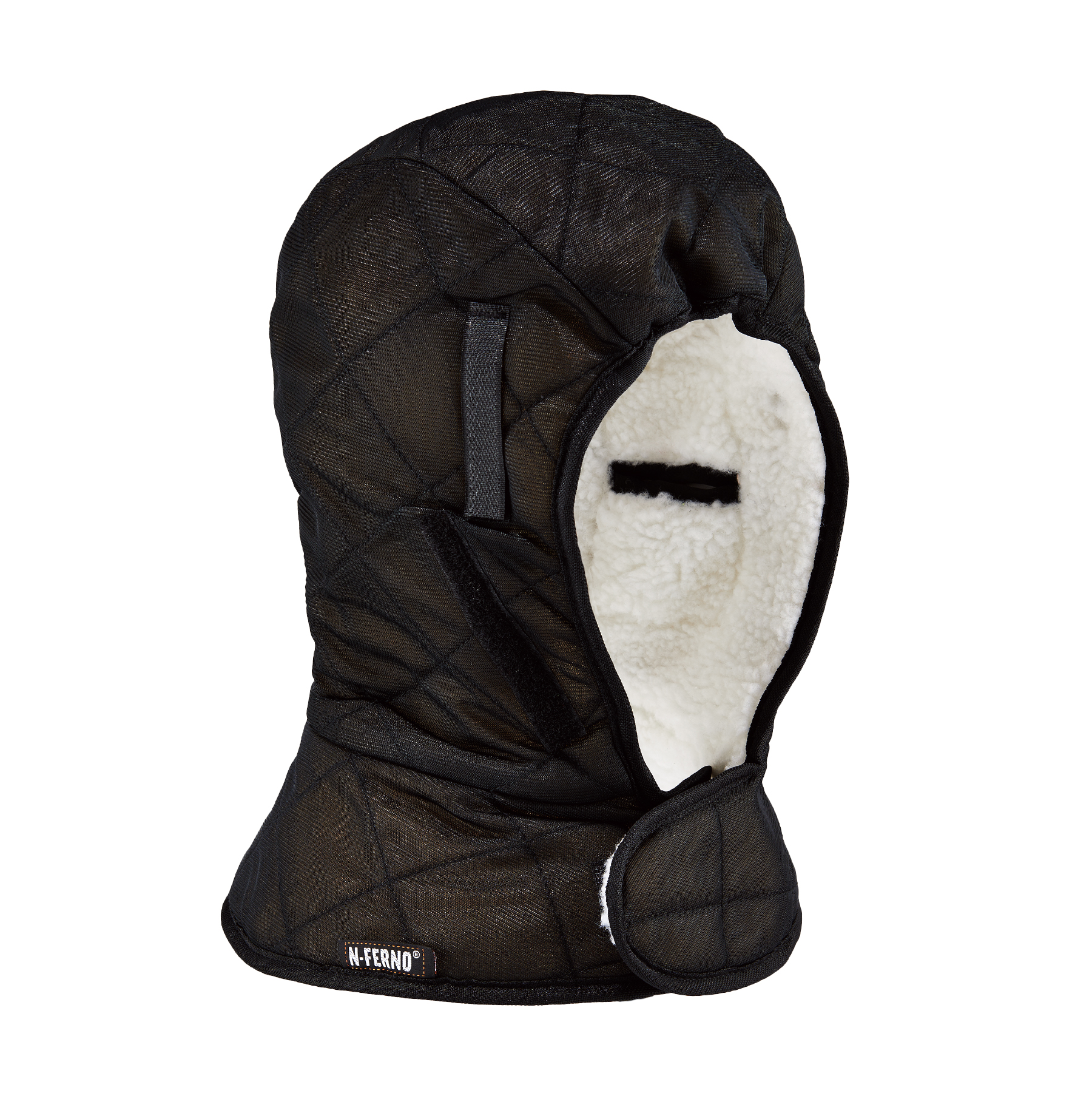 N-Ferno® 6952 Winter Hard Hat Liner - 3-Layer, Sherpa-Lined, Quilted Shell,  Shoulder Length