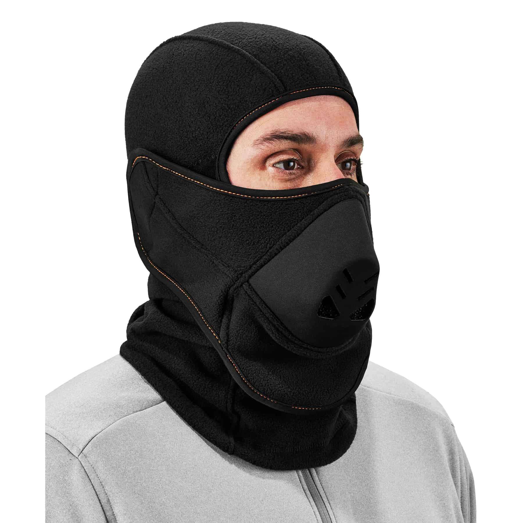 N-Ferno Black Wind-proof Hinged Balaclava Face Mask - Versatile Cold  Weather Headwear for Work - One Size Fits Most in the Hats department at