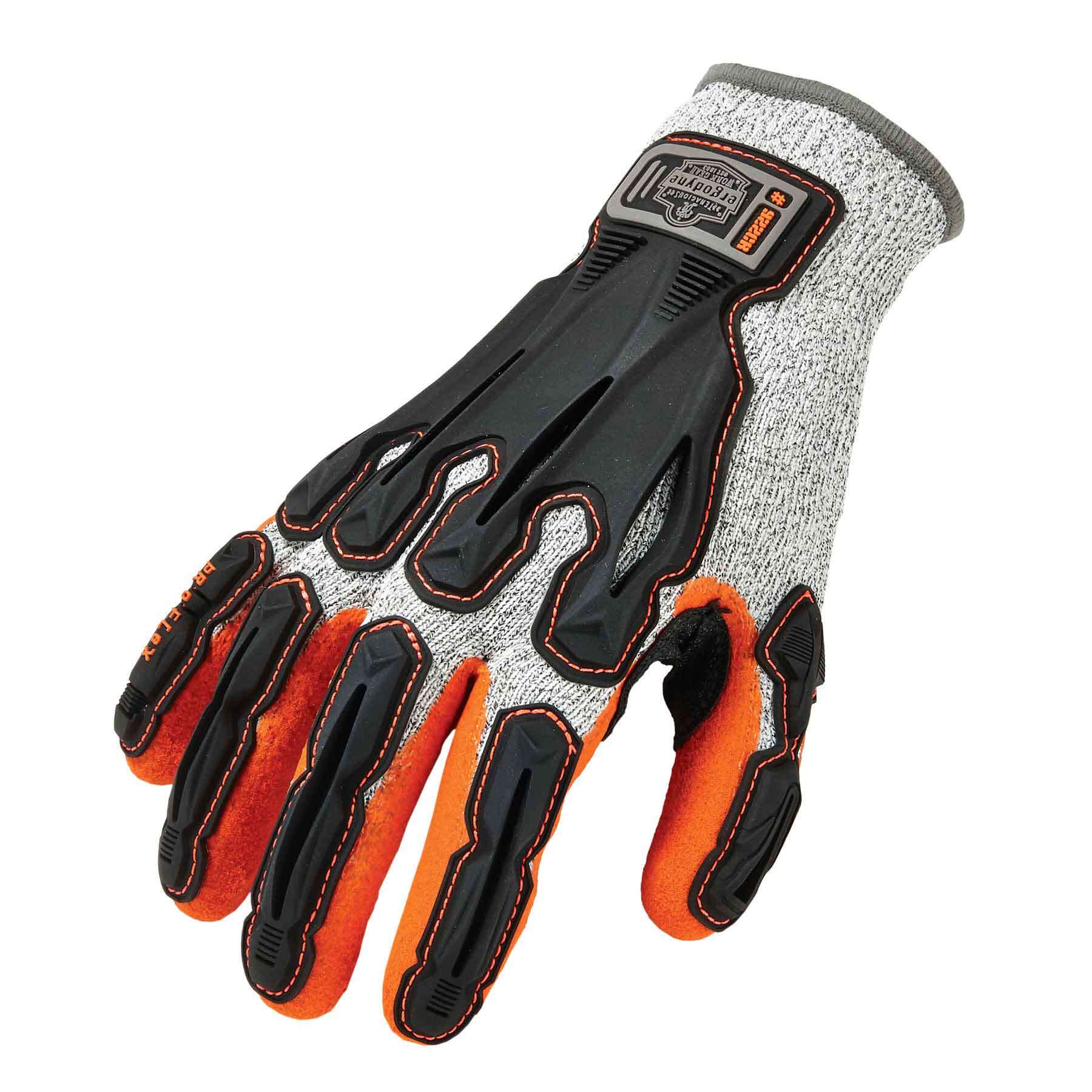 Nitrile-Coated Cut-Resistant Gloves, Dorsal Impact Reducing