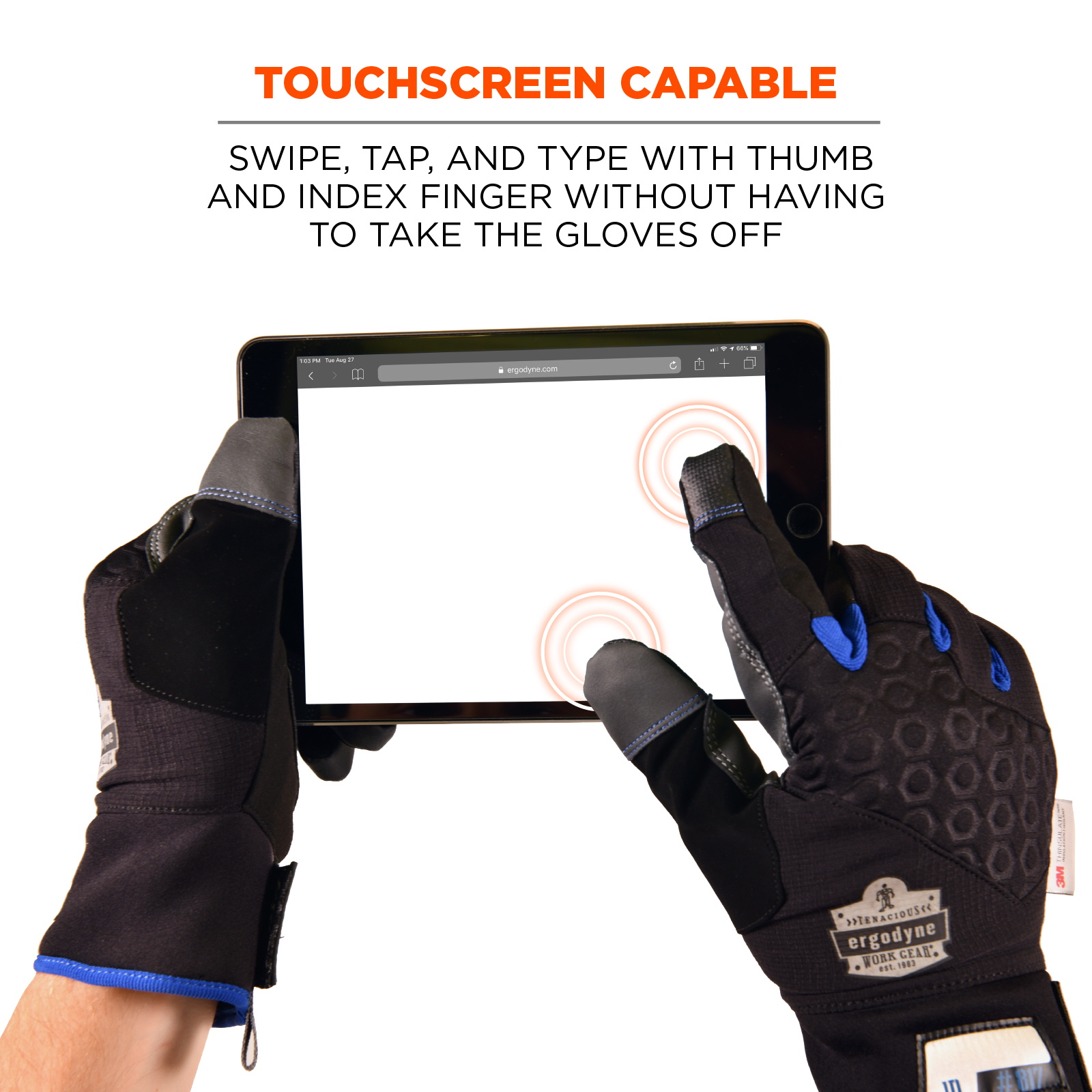 Details about   2x Task Gloves 3M Thinsulate Thermal Mechanic Work Gloves Double Layer Palm XL 