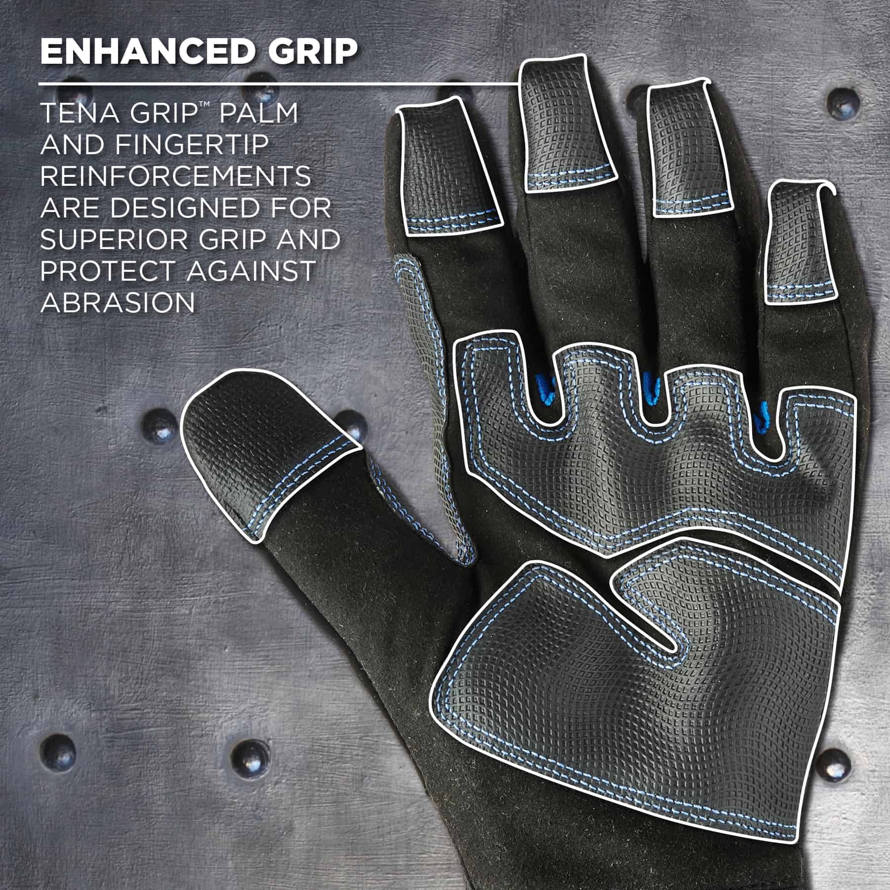 Custom Superior Grip Work Gloves from Promotional Gloves