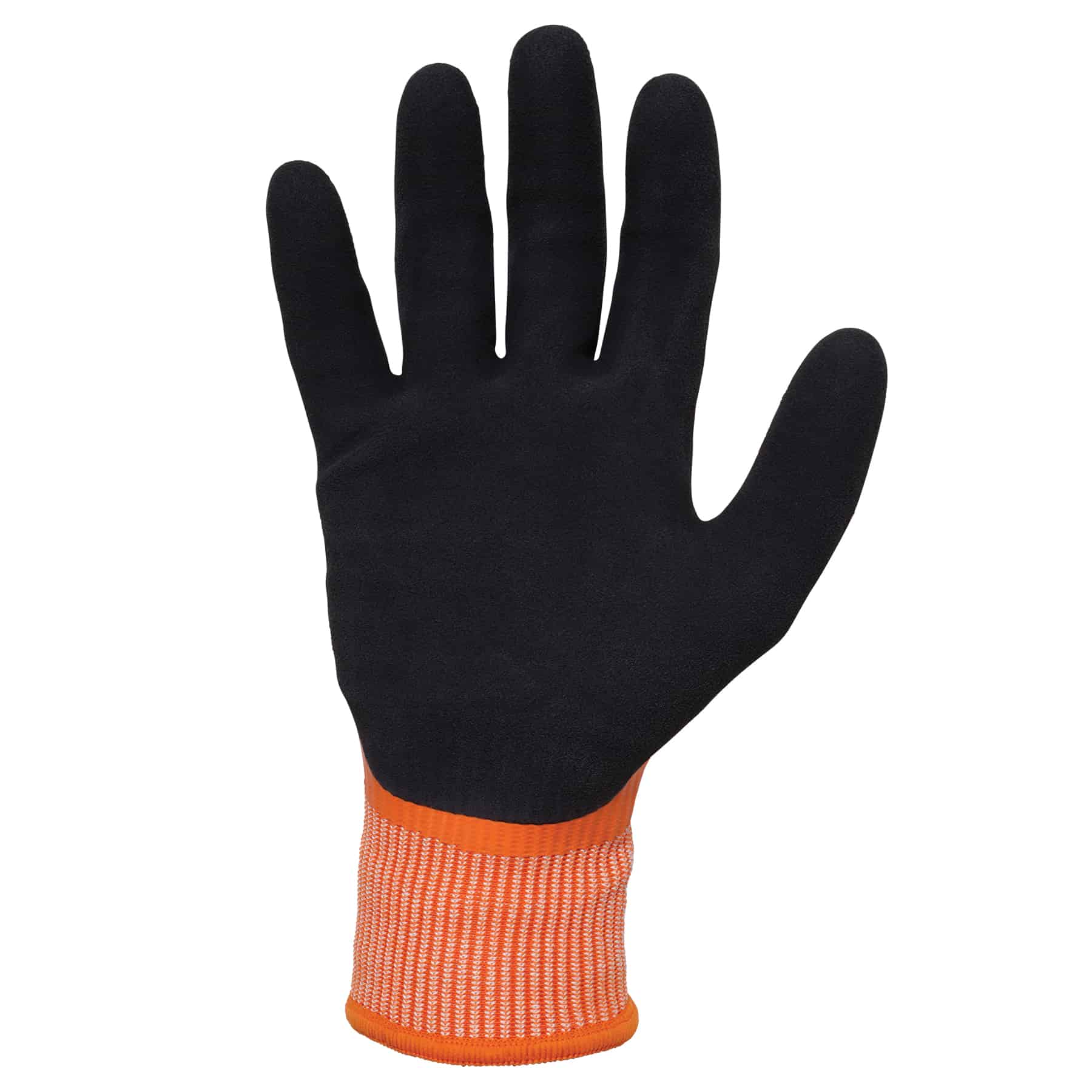 Showa 495 PVC Winter Work Gloves - Oil & Cold Resistant, Waterproof With Removable Liner (Large)