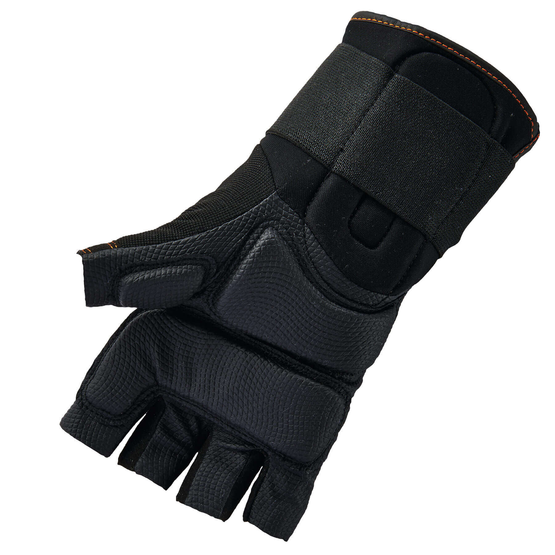 Impacto Fingerless Tool Grip Gloves with Thumb Web Padding