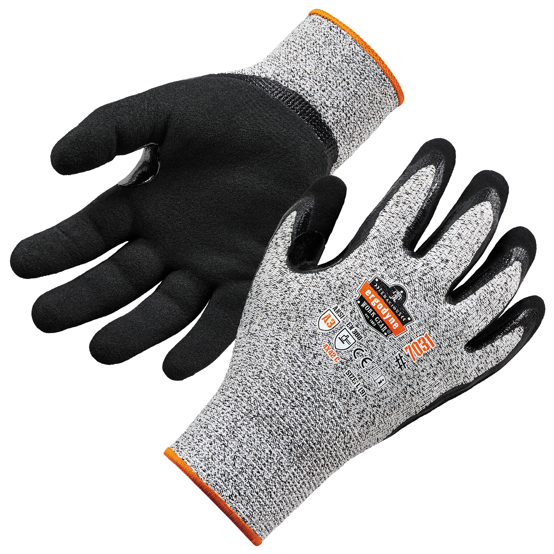 VGO 1/2/5 Pairs ANSI Level 3 Cut Resistant Gloves Certified Hand Prote