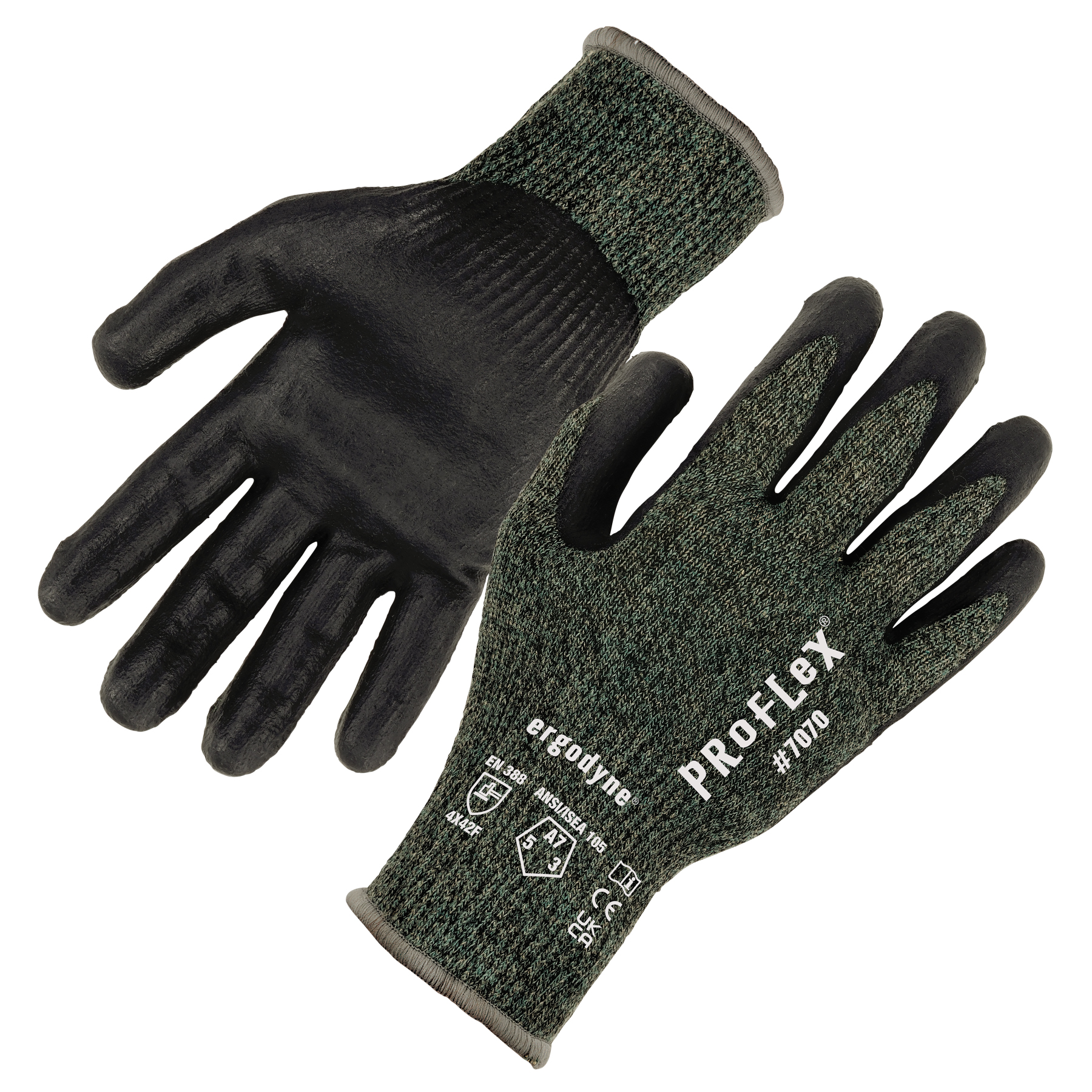 PU Coated Puncture Resistance Gloves with Grip for Moving - China