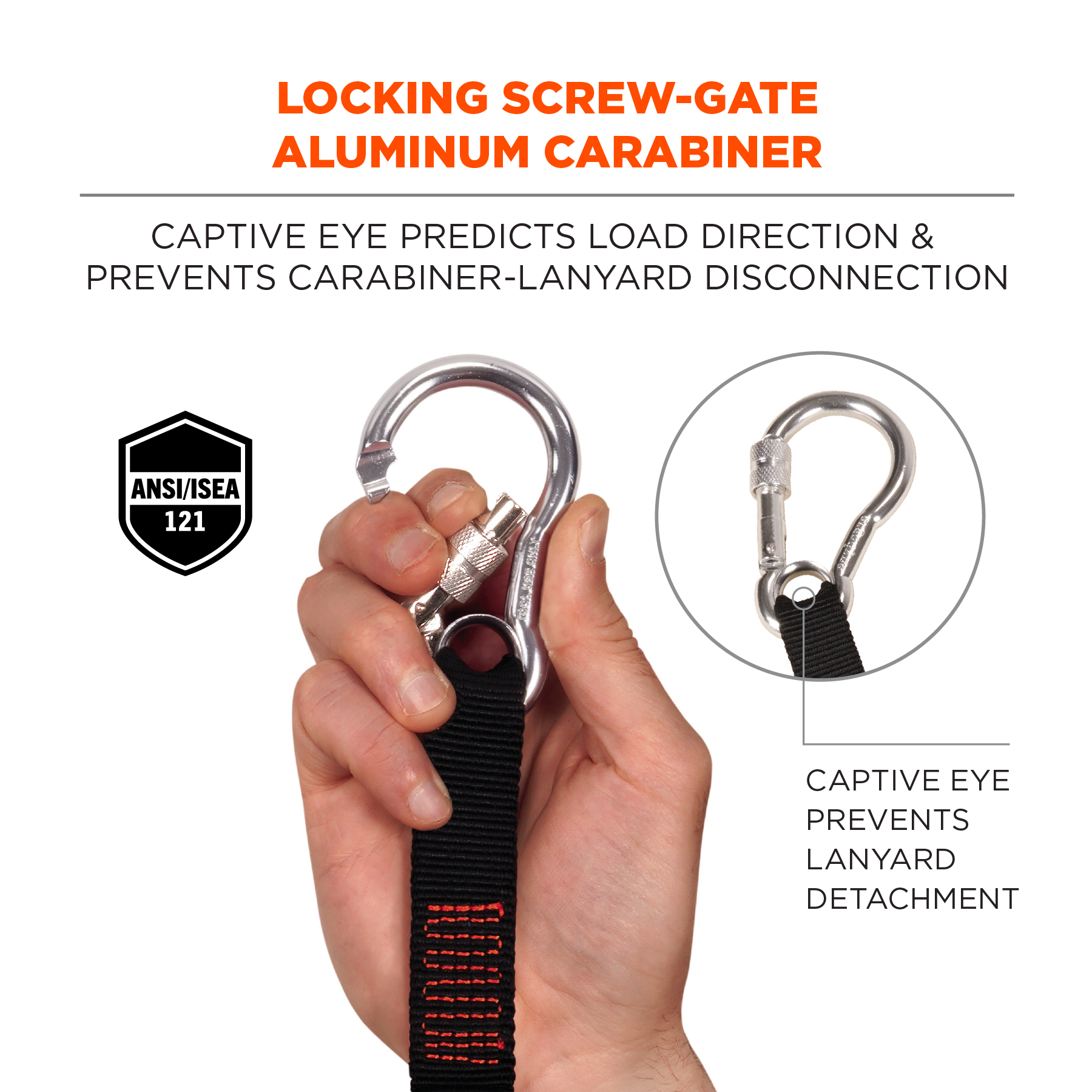 Ergodyne | Single Carabiner Lanyard - Tool