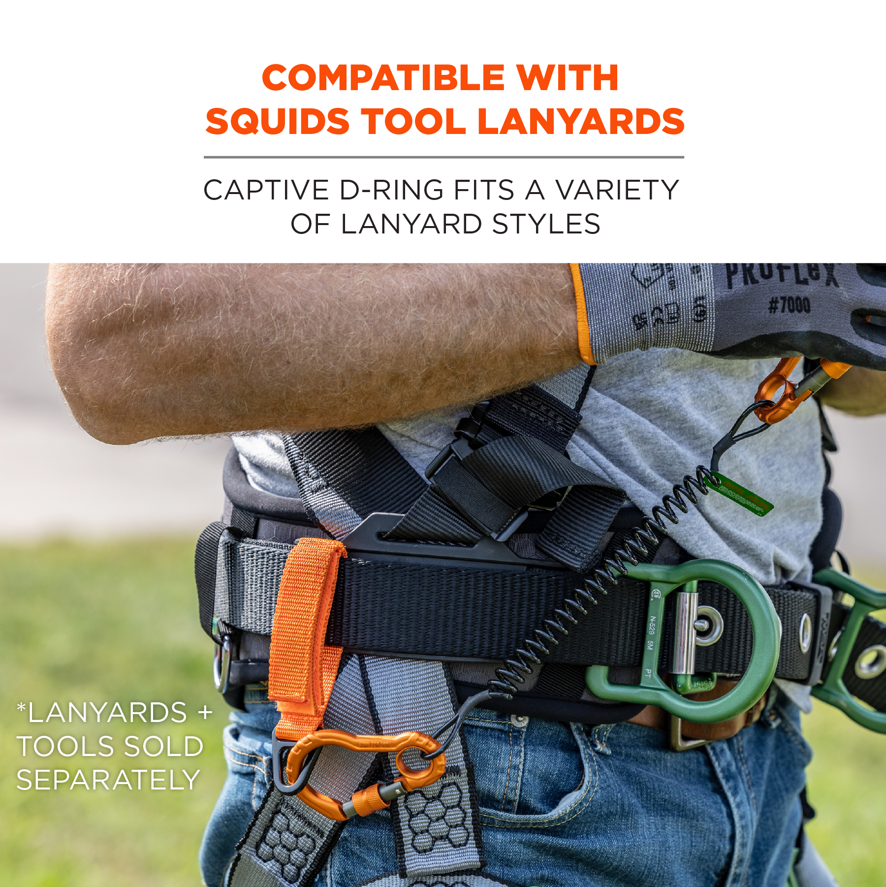 Anchor Strap Hook and Loop Closure - 5lbs / 2.3kg | Ergodyne