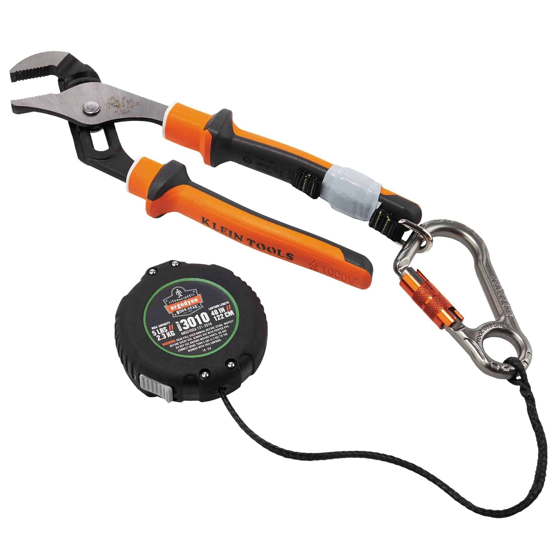 Retractable Tool Lanyard with Belt Loop Clip