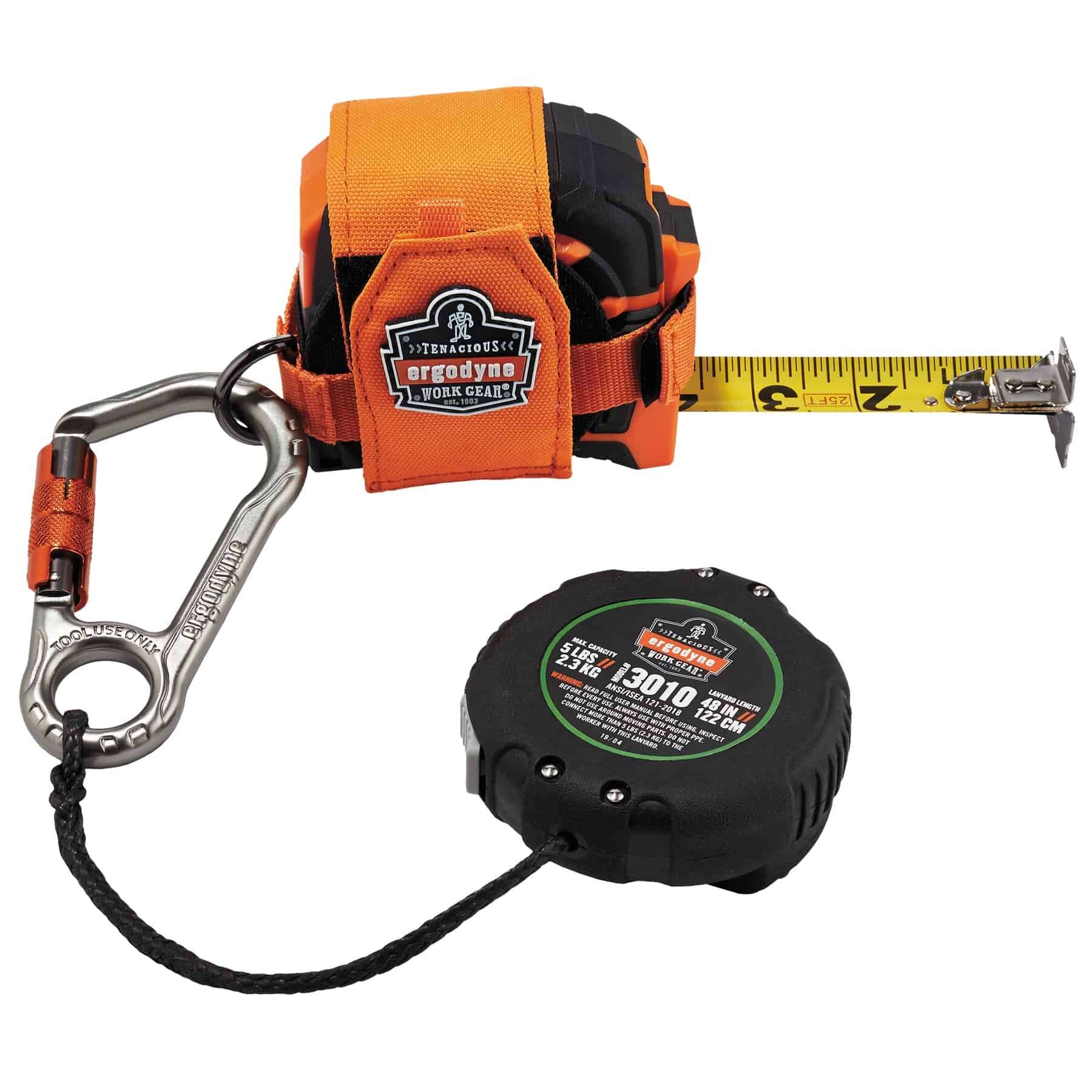 KwikSafety KRAKEN Heavy Duty ANSI Tested OSHA Compliant Bungee Tool Lanyard  w/ Carabiner Clip - Model No.:KS7903