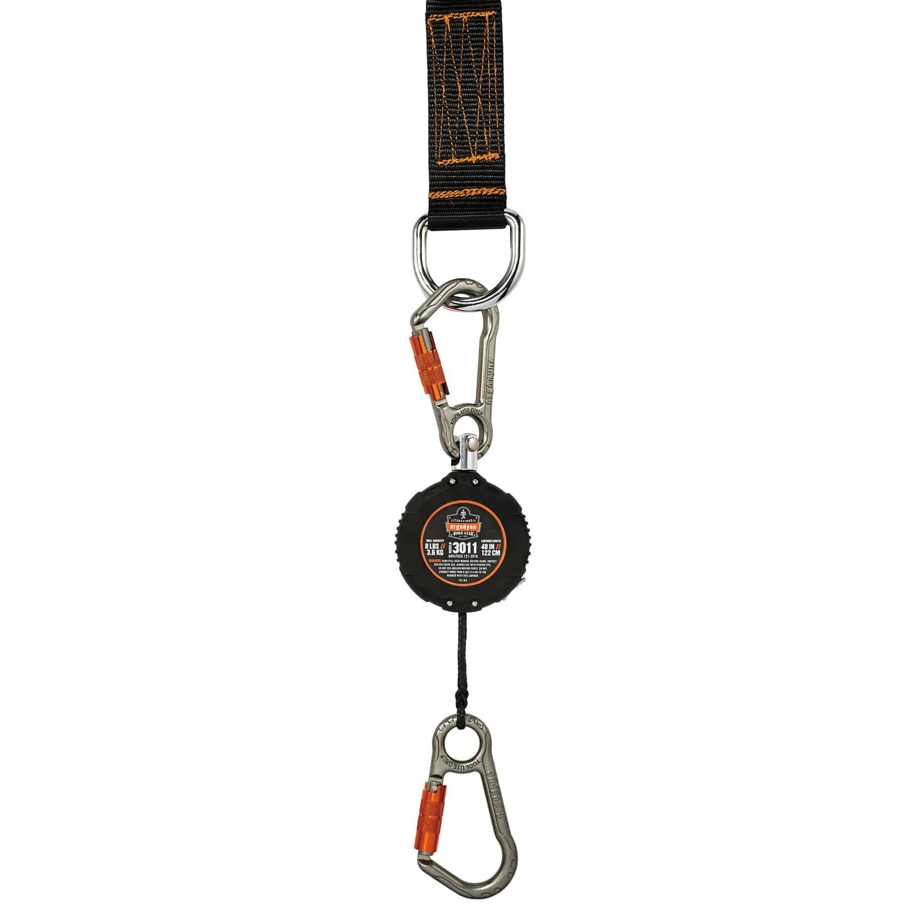 Harness Depot Tool Lanyard with Swivel Carabiner and Captive Eye