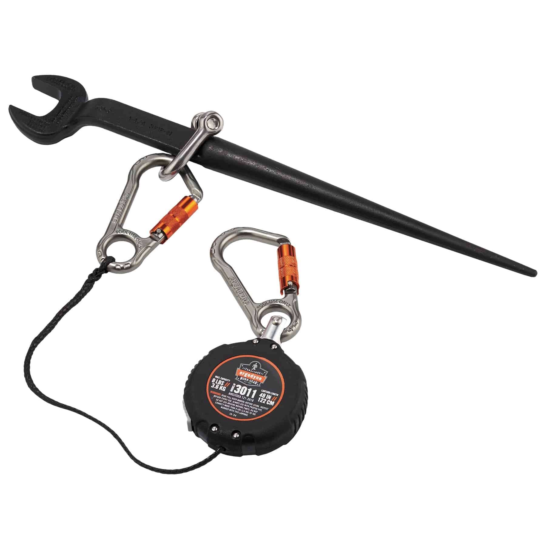 Ergodyne 3104FX Squids Tool Lanyard with Carabiner and Chooke Loop