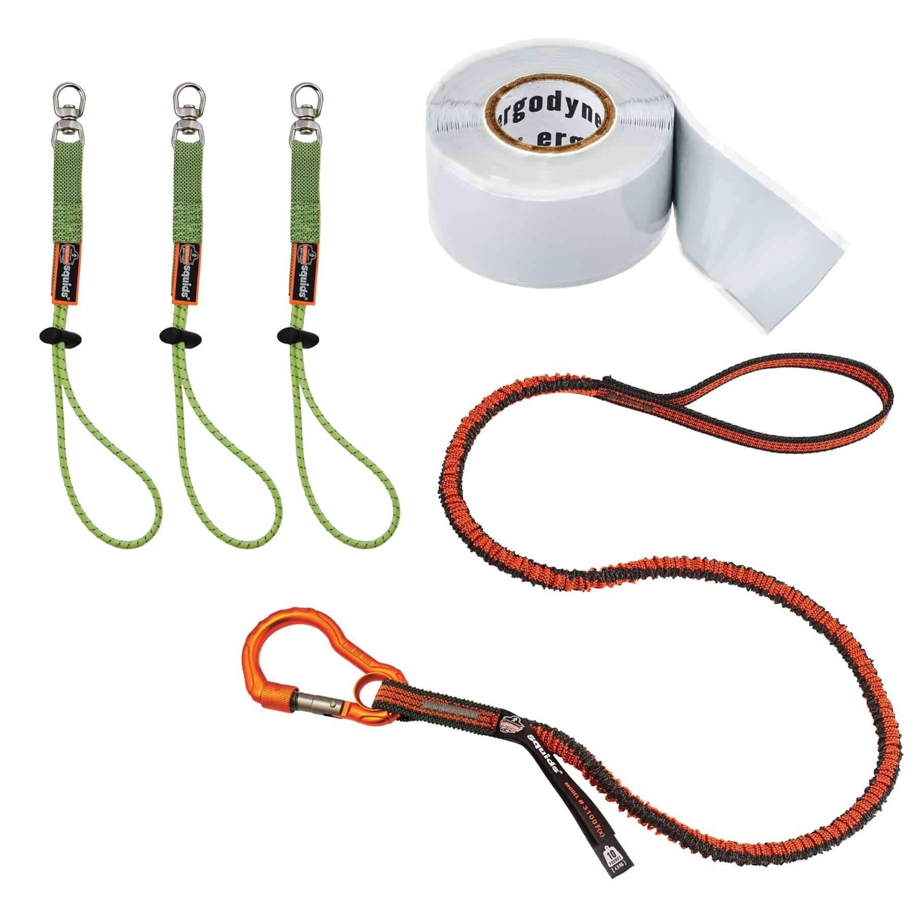 Ergodyne Squids 3183 Includes Tool Lanyards and Attachments for Tape