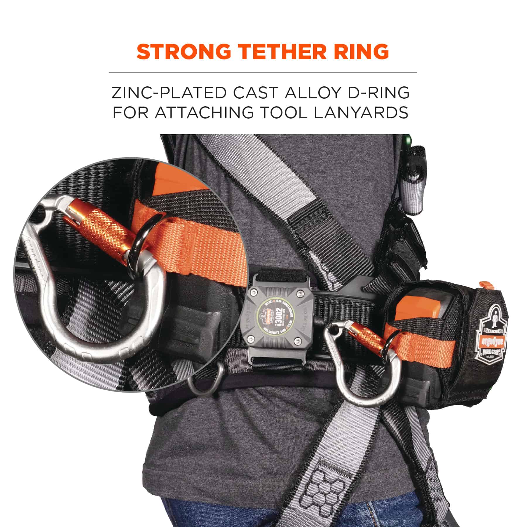 Tape Measure Tool Lanyards with DRing Ergodyne