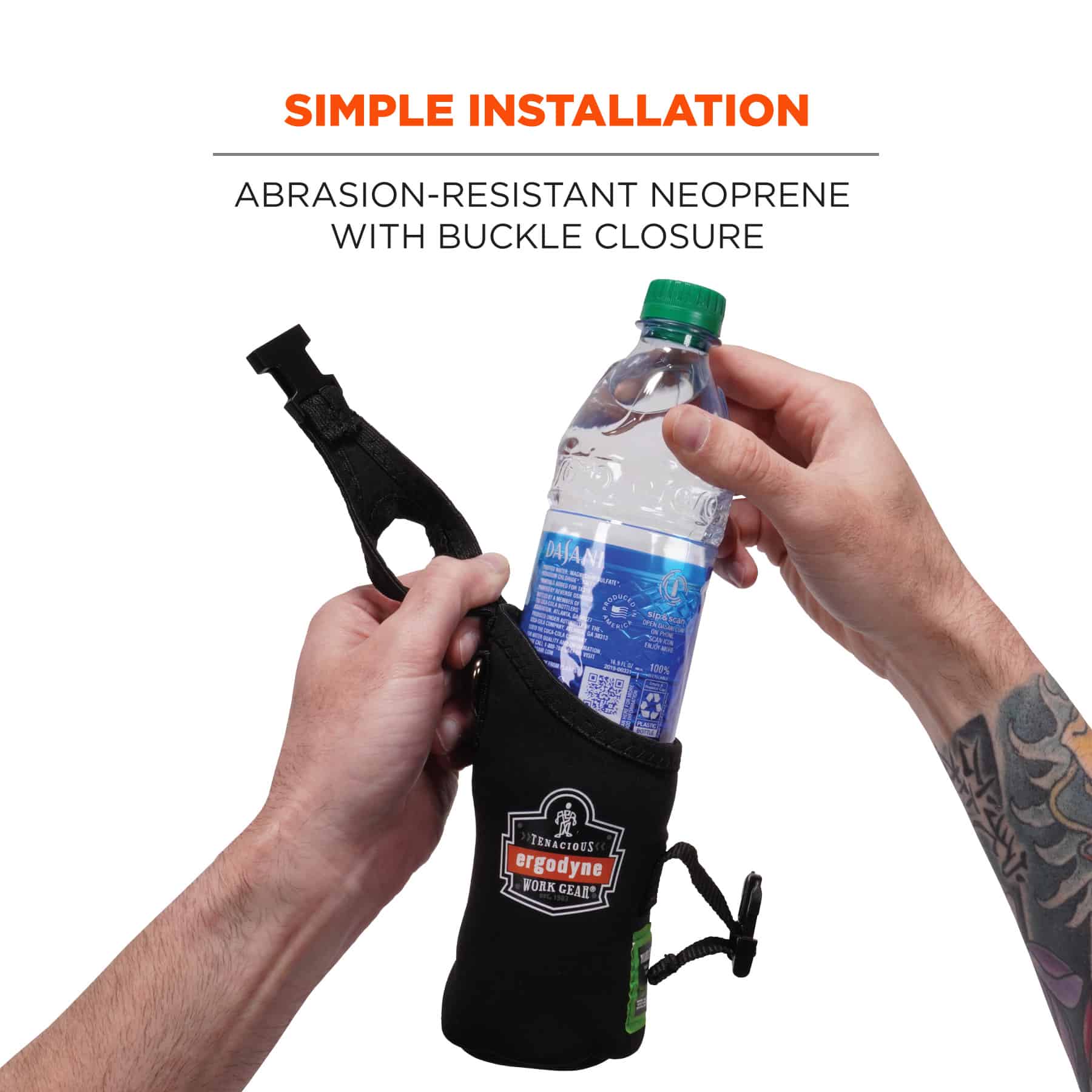 Drink Holster, Clip on Holster, Bottle Holster Belt, Water Bottle