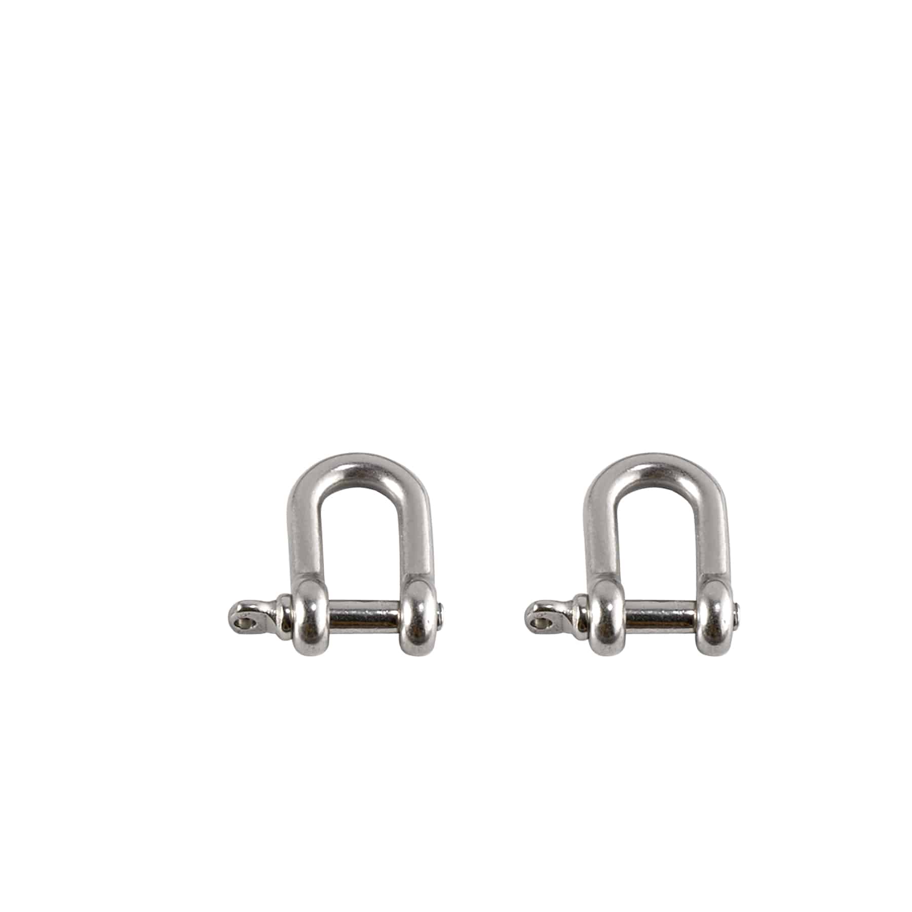 Ergodyne Squids 3790M Tool Attachment Shackle 15 Pounds 2-Pack Stainless Steel Medium 