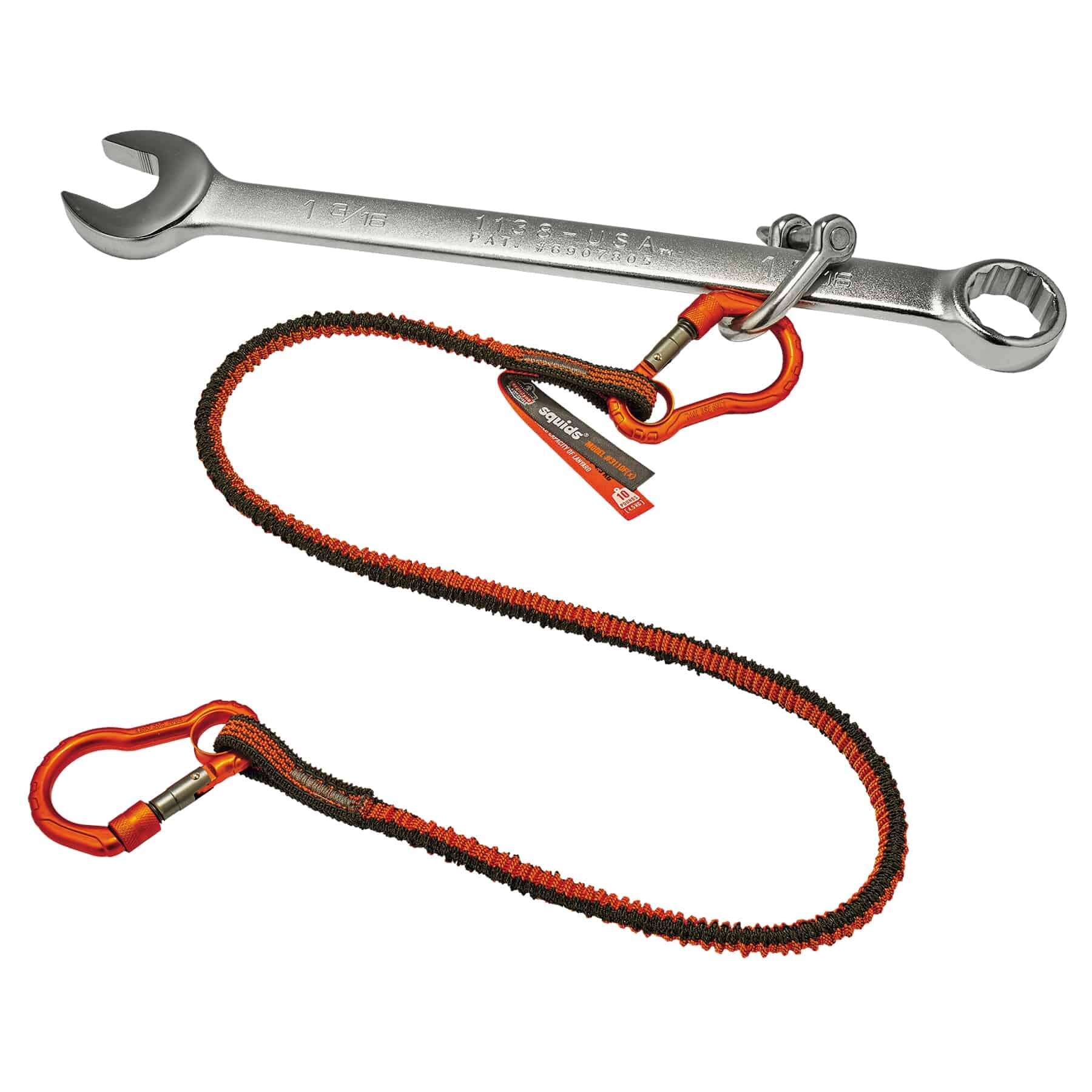 Ergodyne 3104FX Squids Tool Lanyard with Carabiner and Chooke Loop