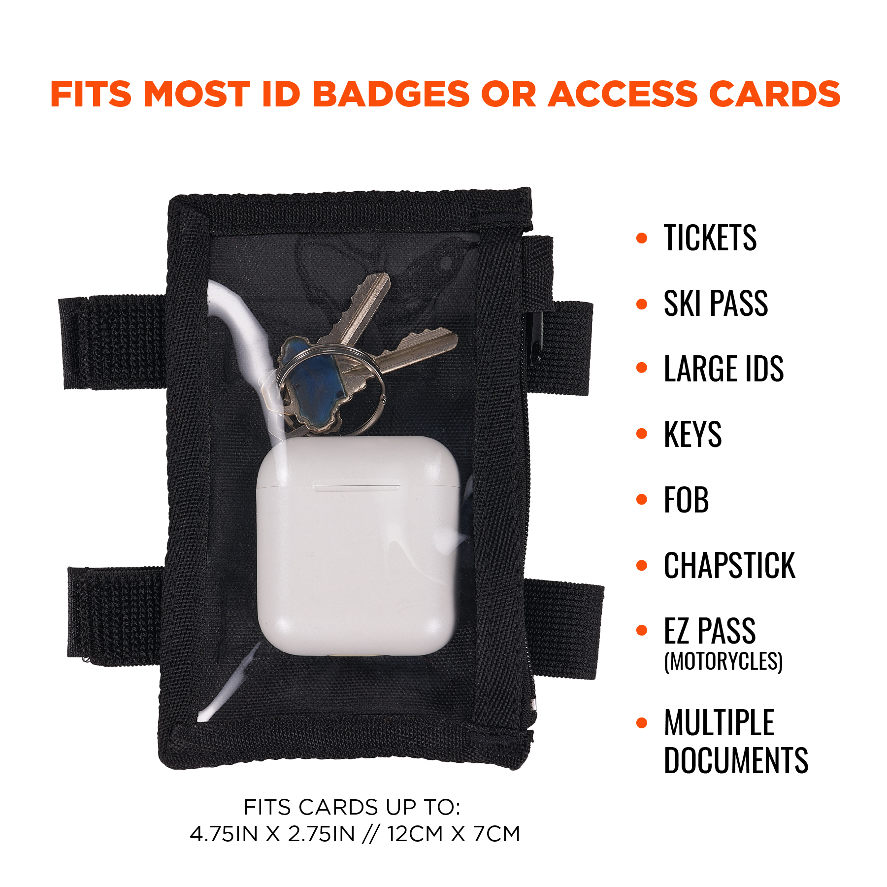 Dual Armband ID/Badge Holder