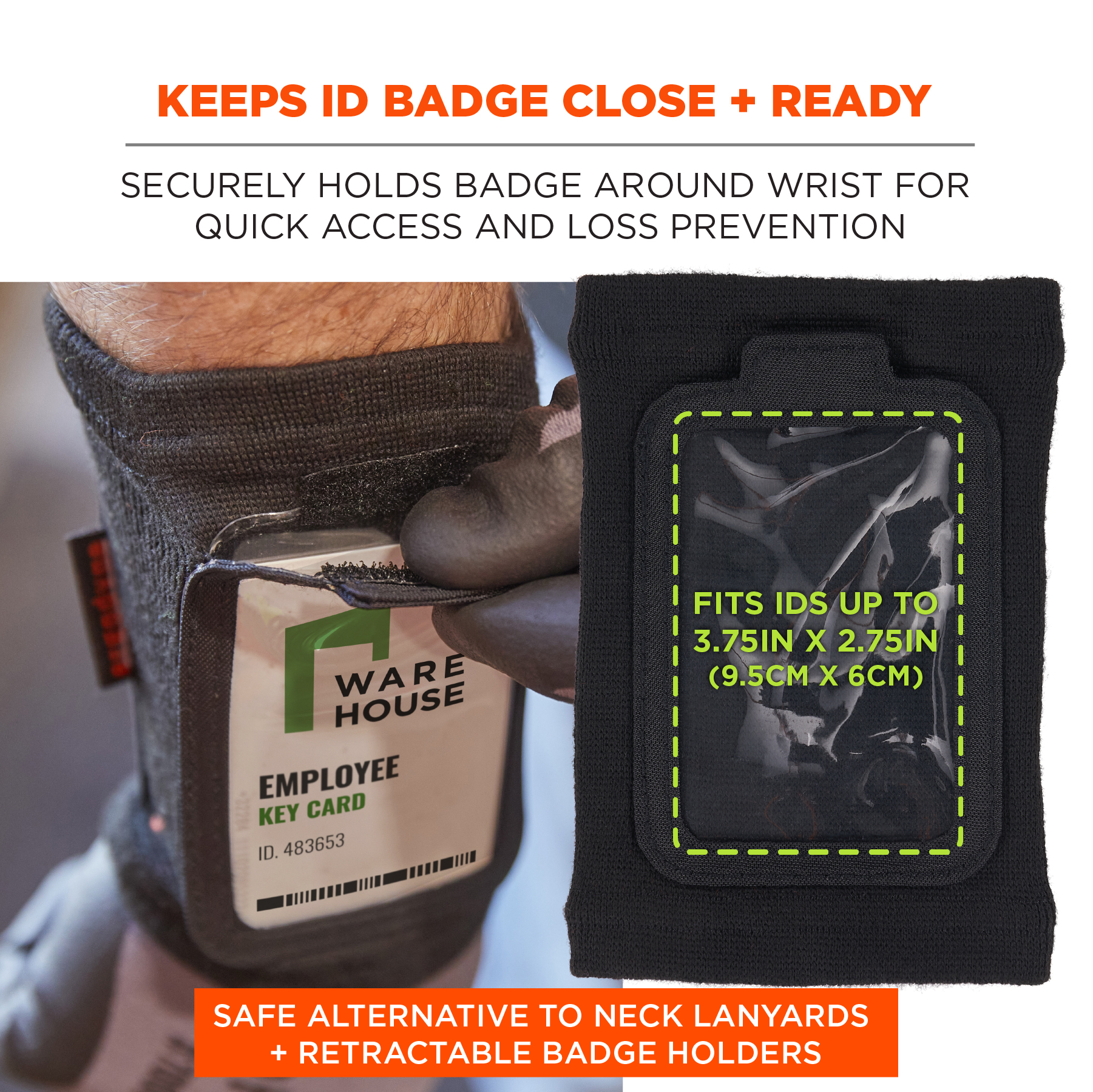 Wrist ID/Badge Holder