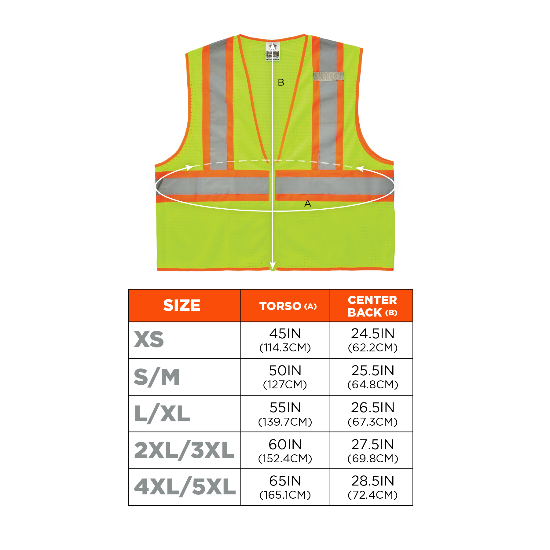 Hoogte pindas binair Hi-Vis Work Vest, Economy Two-Tone, Zipper | Ergodyne